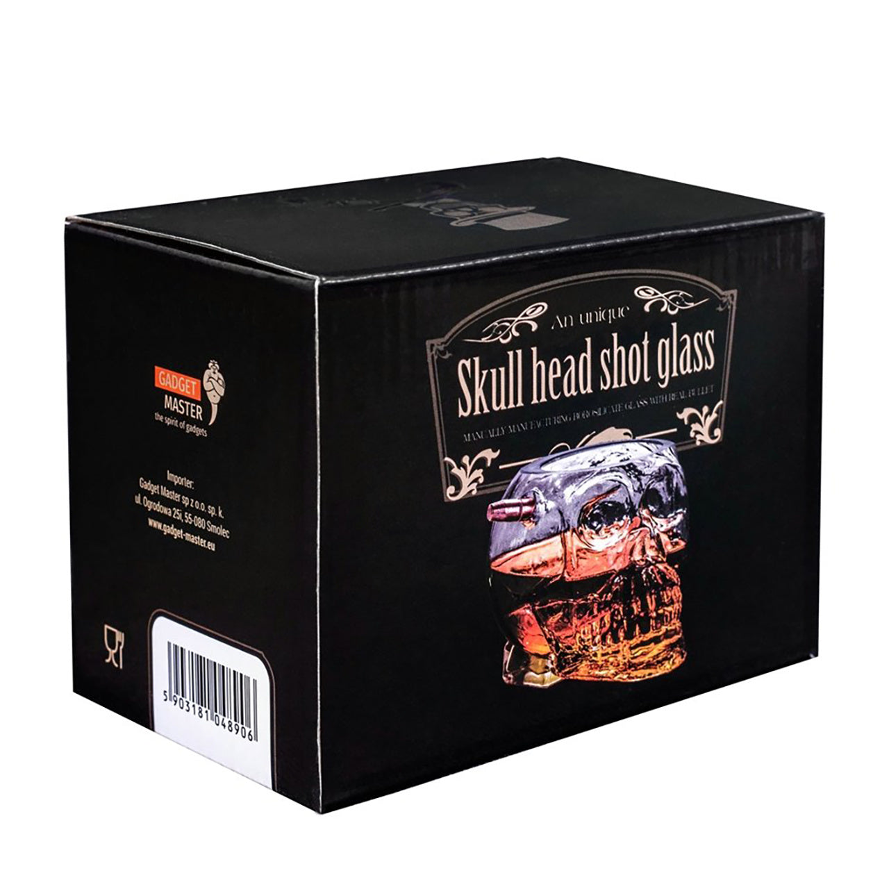 Szklanka do whisky czaszka