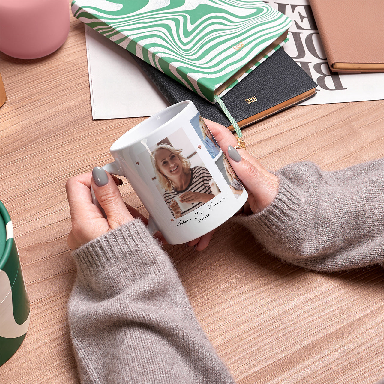 Personalizowany kubek na Dzień mamy - ze zdjęciem