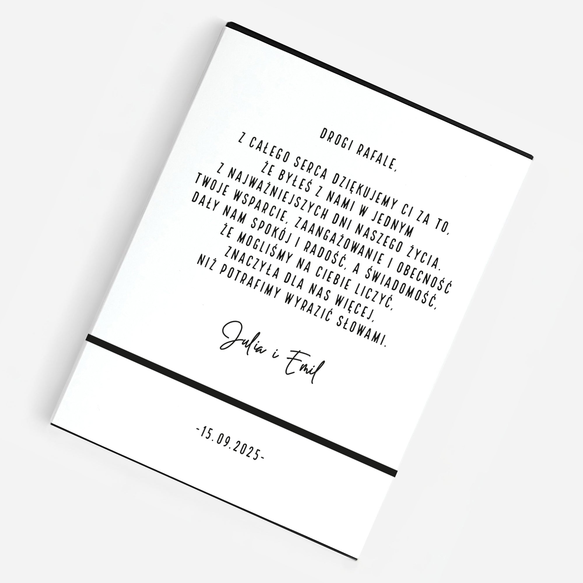 Personalizowane pralinki podziękowanie dla świadka pralinki personalizowane prezent dla świadka pralinki dla niego