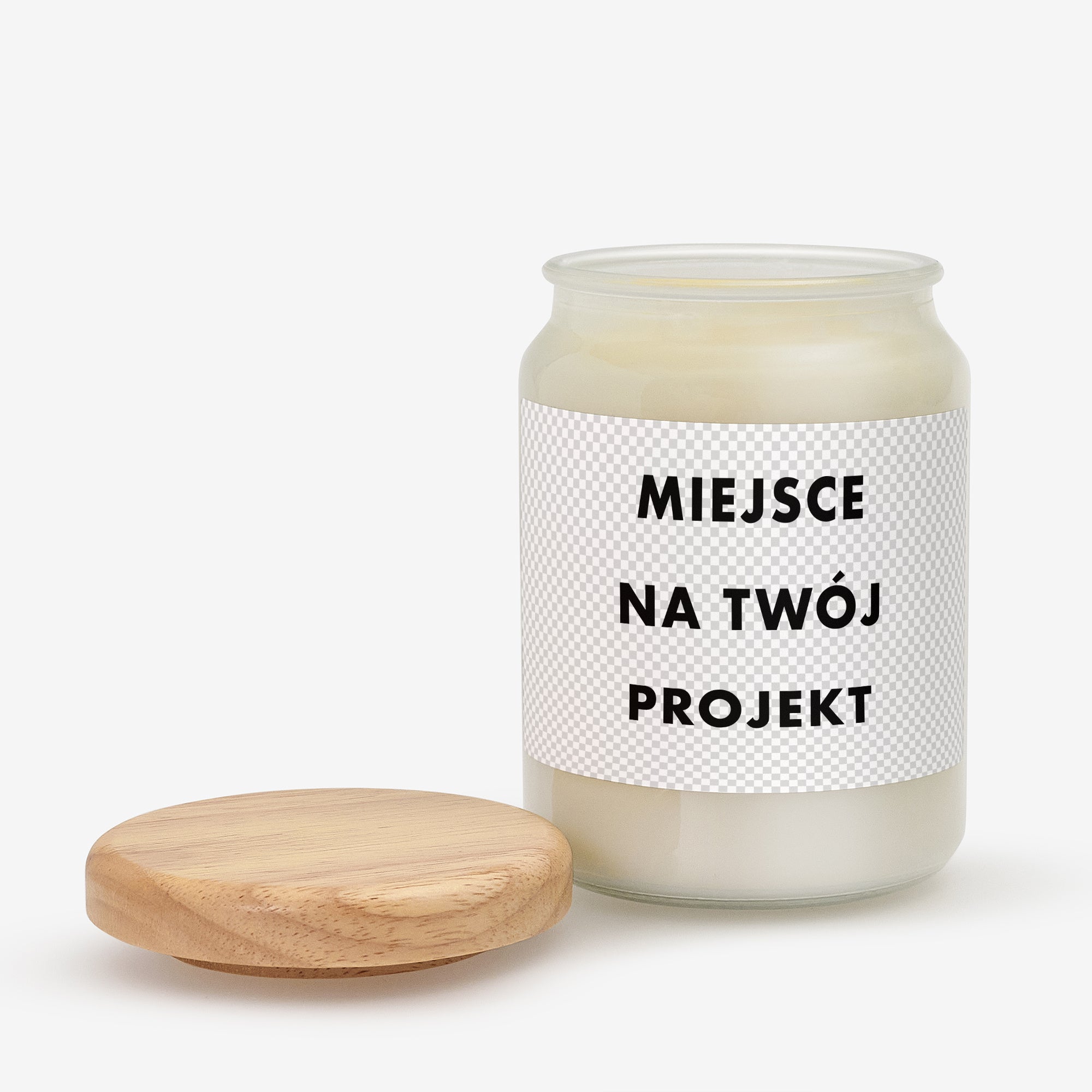 Świeczka z własnym projektem prezent dla niej świeca zapachowa romantyczny prezent dla kobiety