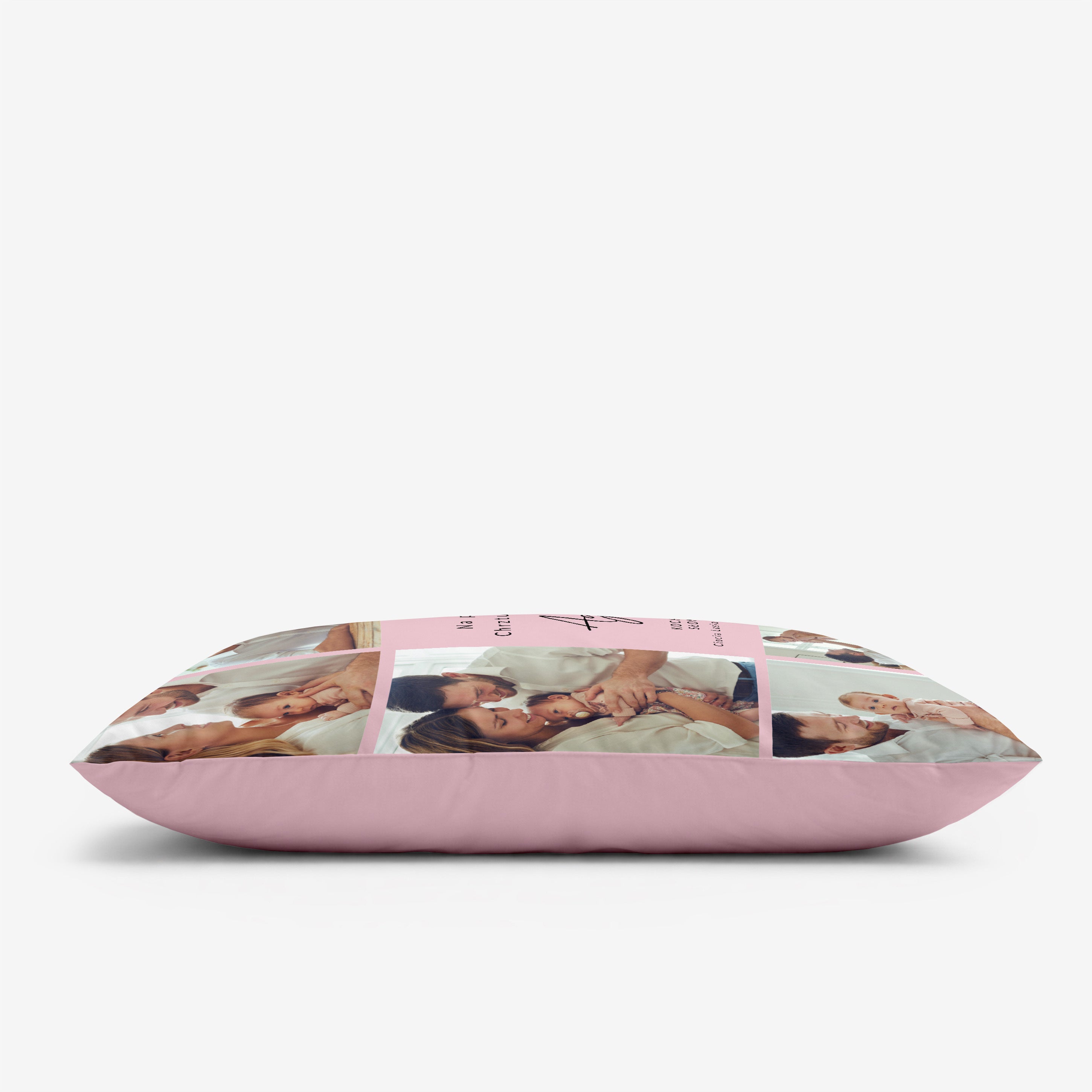 Personalizowana poduszka - prezent na chrzest dla dziewczynki