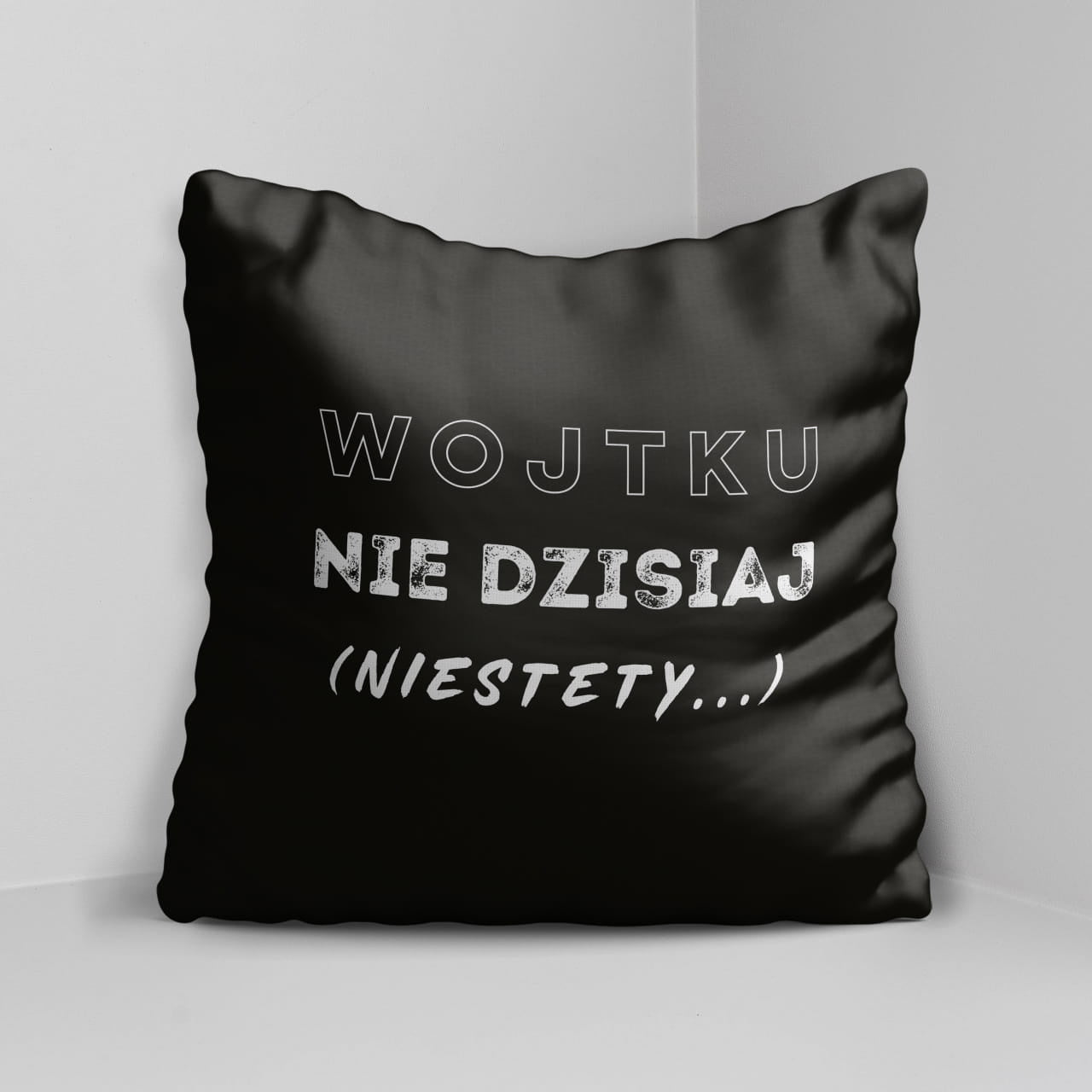Śmieszna poduszka dla chłopaka - prezent na Dzień Chłopaka