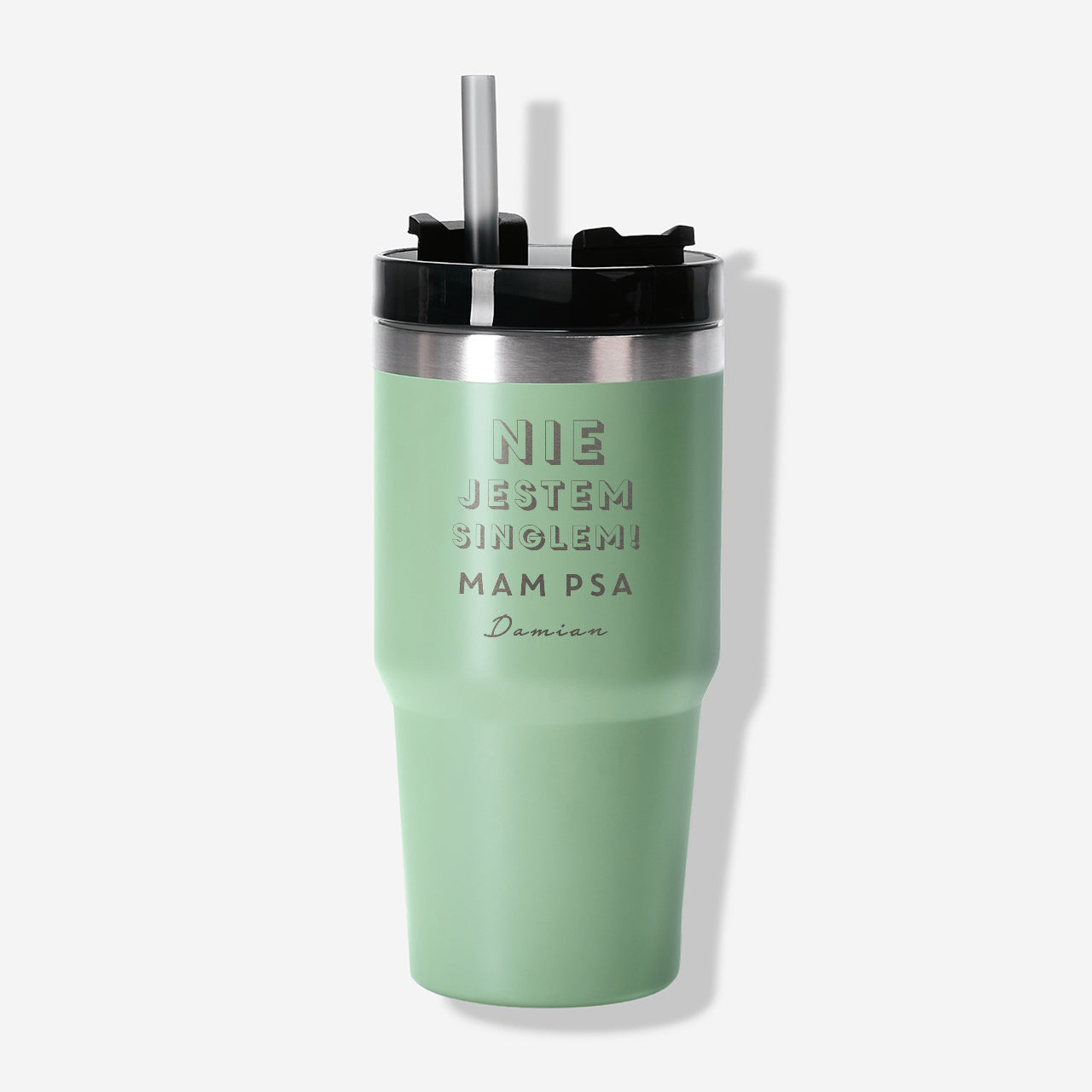 Kubek termiczny z grawerem - prezent dla właściciela psa prezent dla psiarza prezent dla miłośnika psów