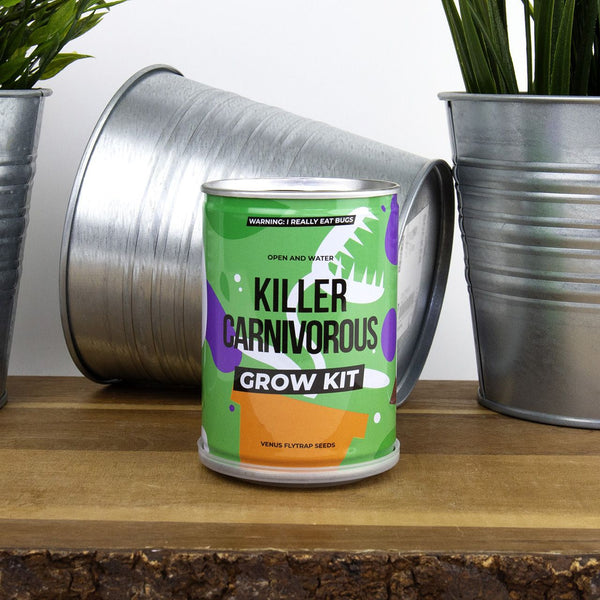 Mięsożerna roślina w puszce - Grow Kit
