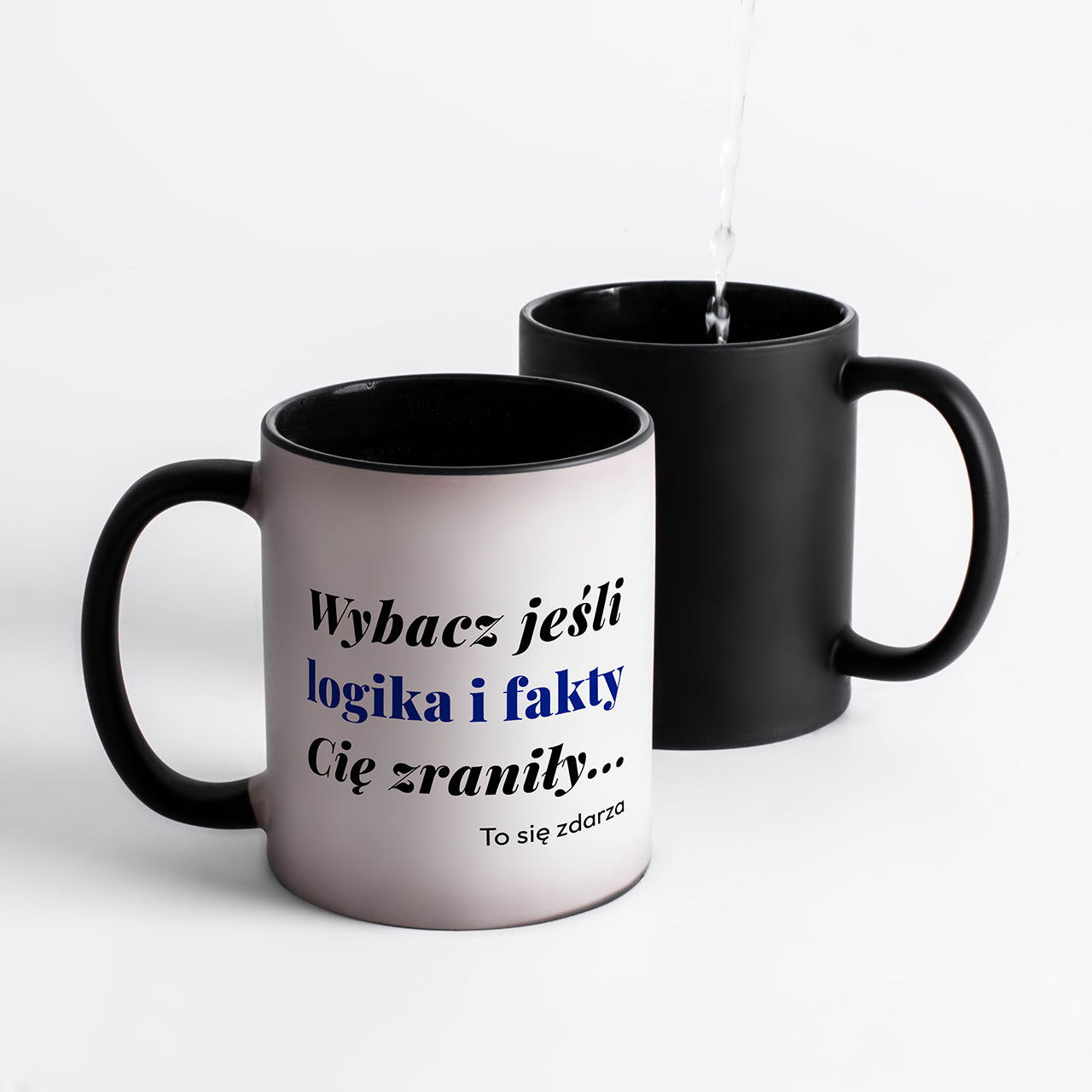 Magiczny kubek z przesłaniem dla miłośnika ironii
