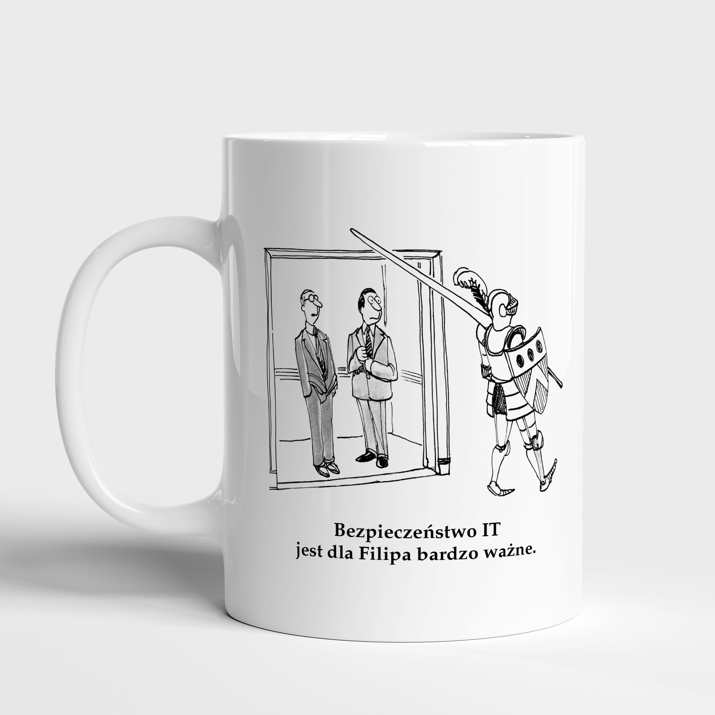 Kubek personalizowany IT - prezent dla informatyka gadżet dla informatyka kubek dla informatyka