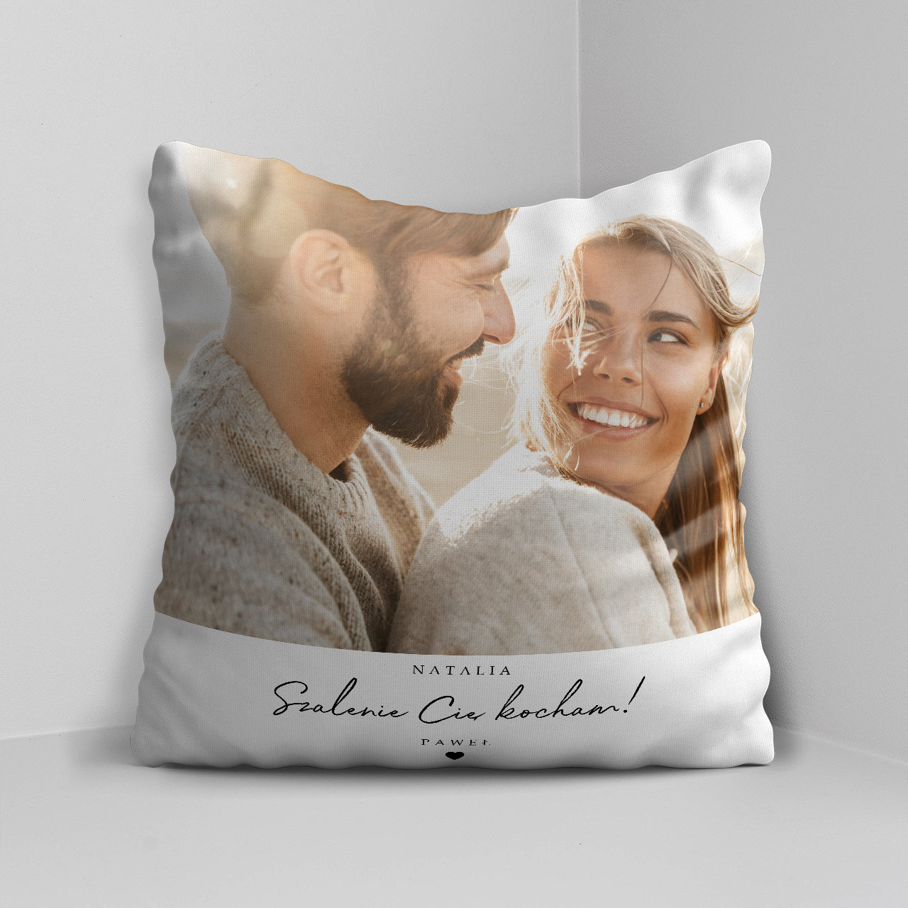 Personalizowana poduszka na Dzień Kobiet - ze zdjęciami
