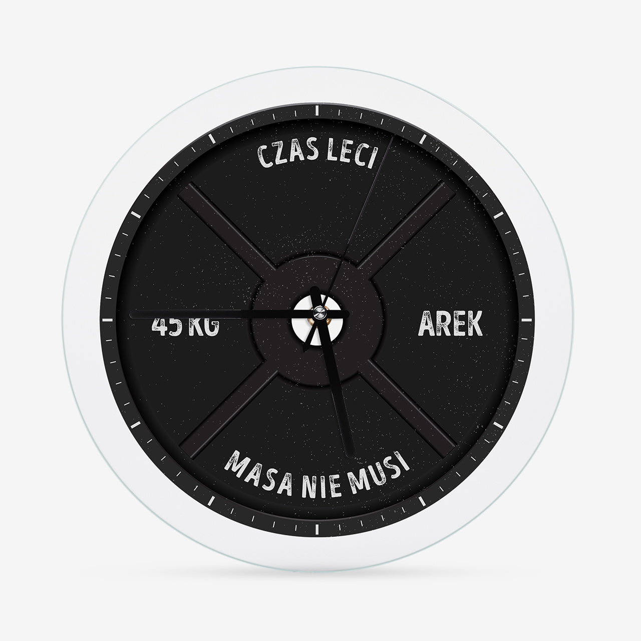 Personalizowany zegar na urodziny dla sportowca