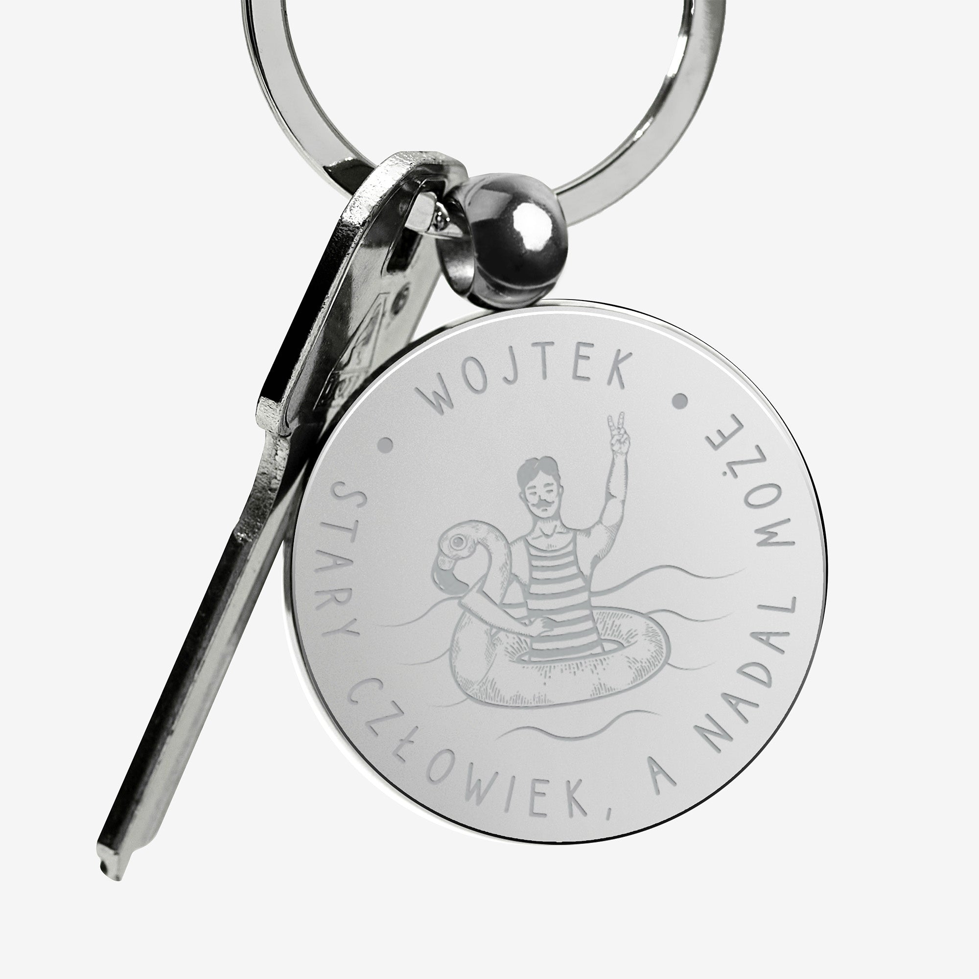 Personalizowany brelok dla pływaka