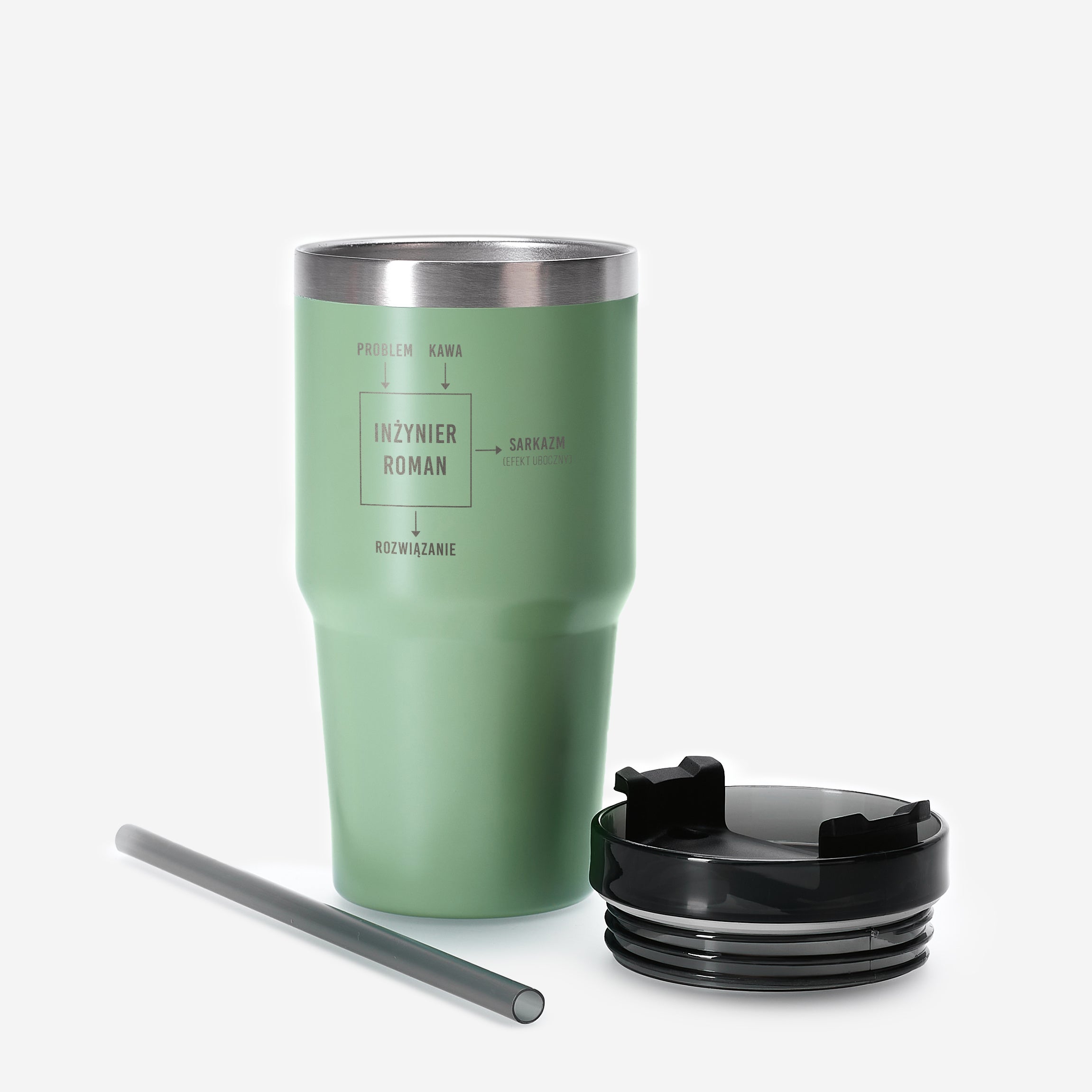 Kubek termiczny z grawerem - prezent dla inżyniera kubek termiczny na kawę