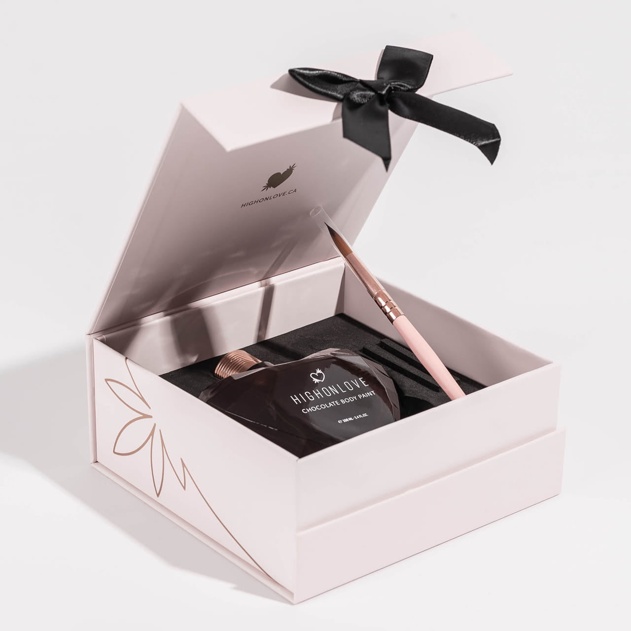 Czekolada do smarowania ciała Highonlove prezent na walentynki pomysł na walentynki prezent dla pary