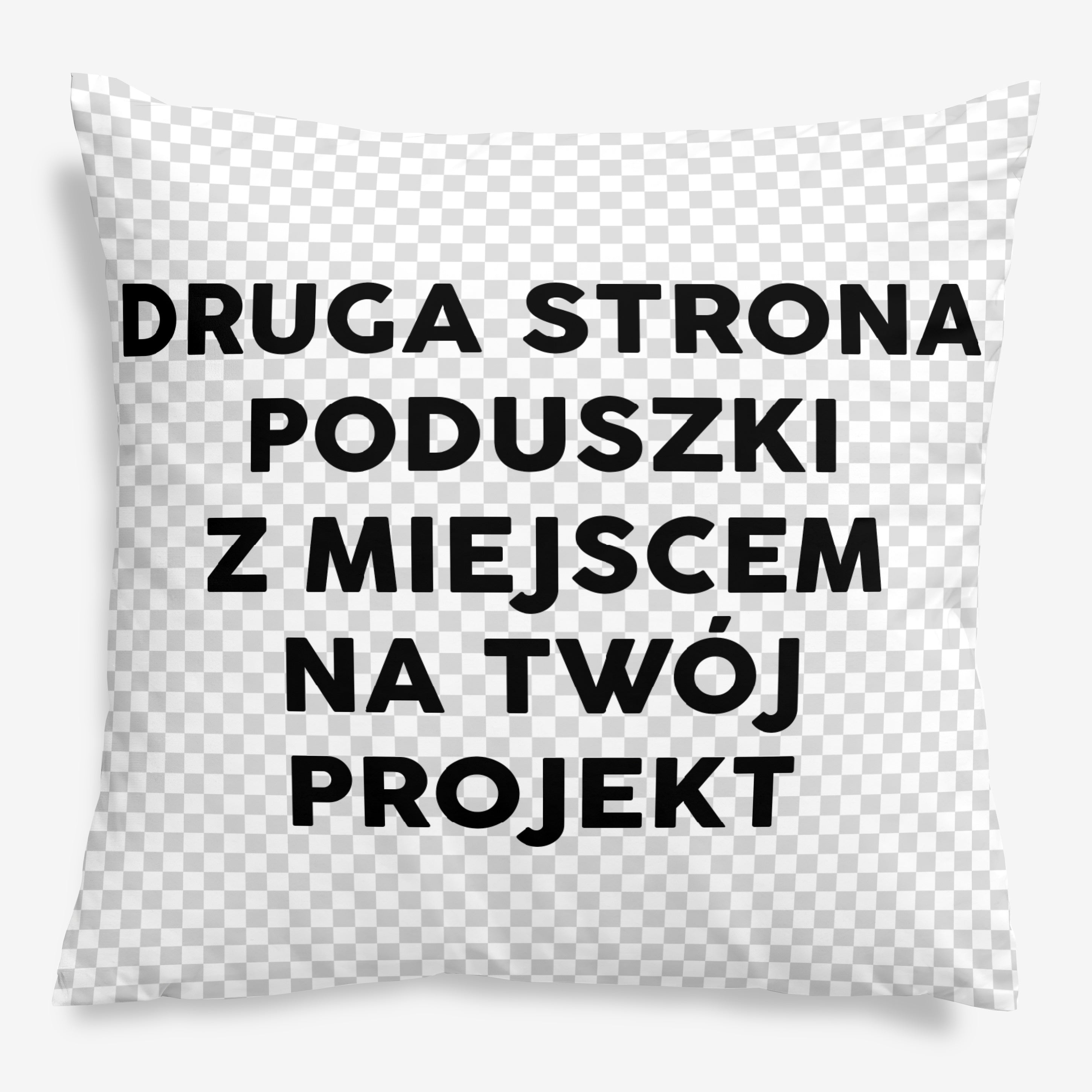 Poduszka z własnym projektem