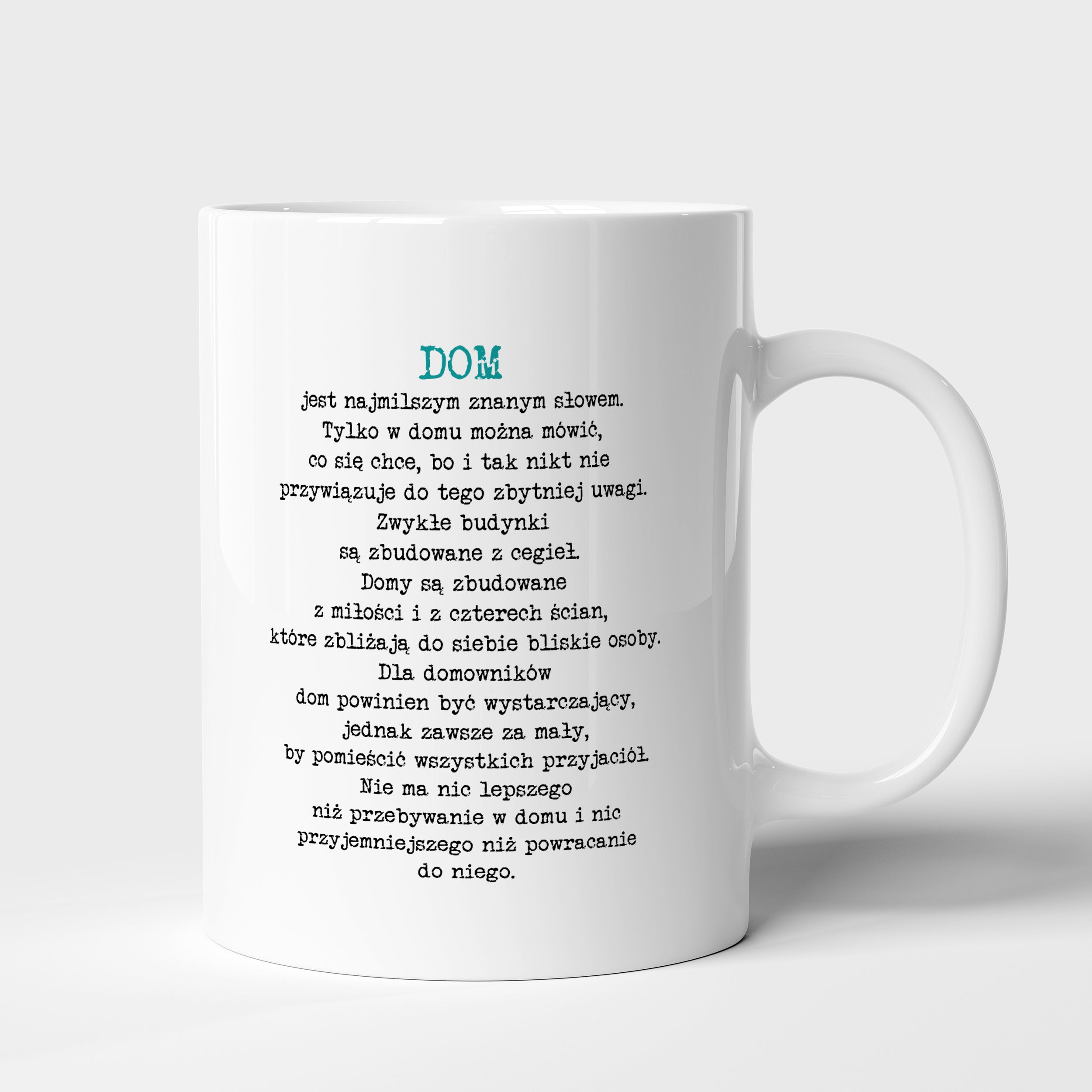 Imienny kubek - upominek dla domatora kubek z nadrukiem personalizowany kubek kubek imienny prezent dla domatora