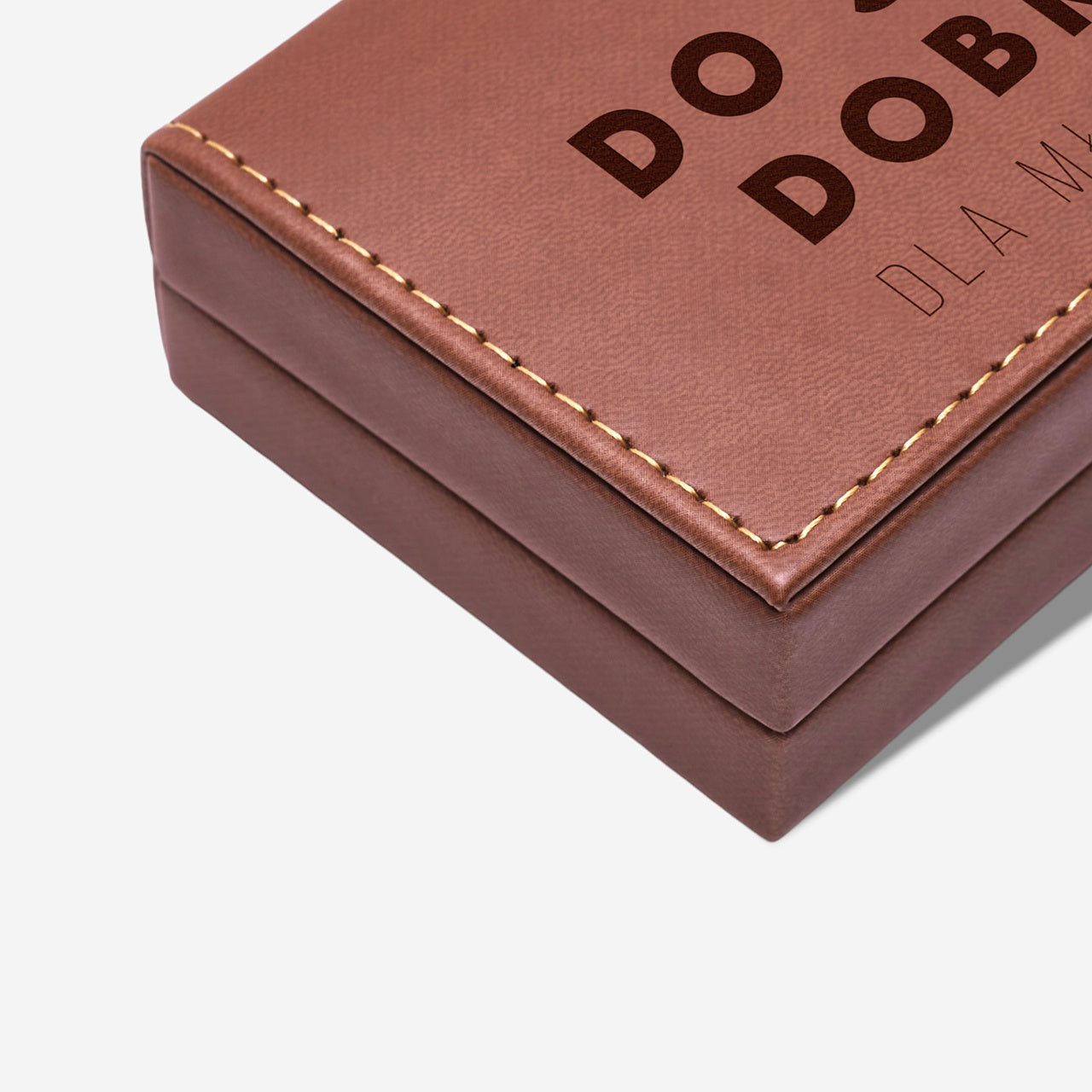Długopis i ołówek w personalizowanym etui - zabawny prezent dla wujka
