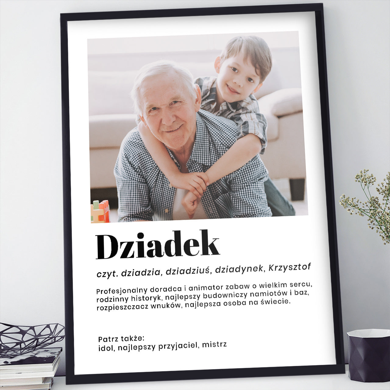 Plakat dla dziadka - definicja