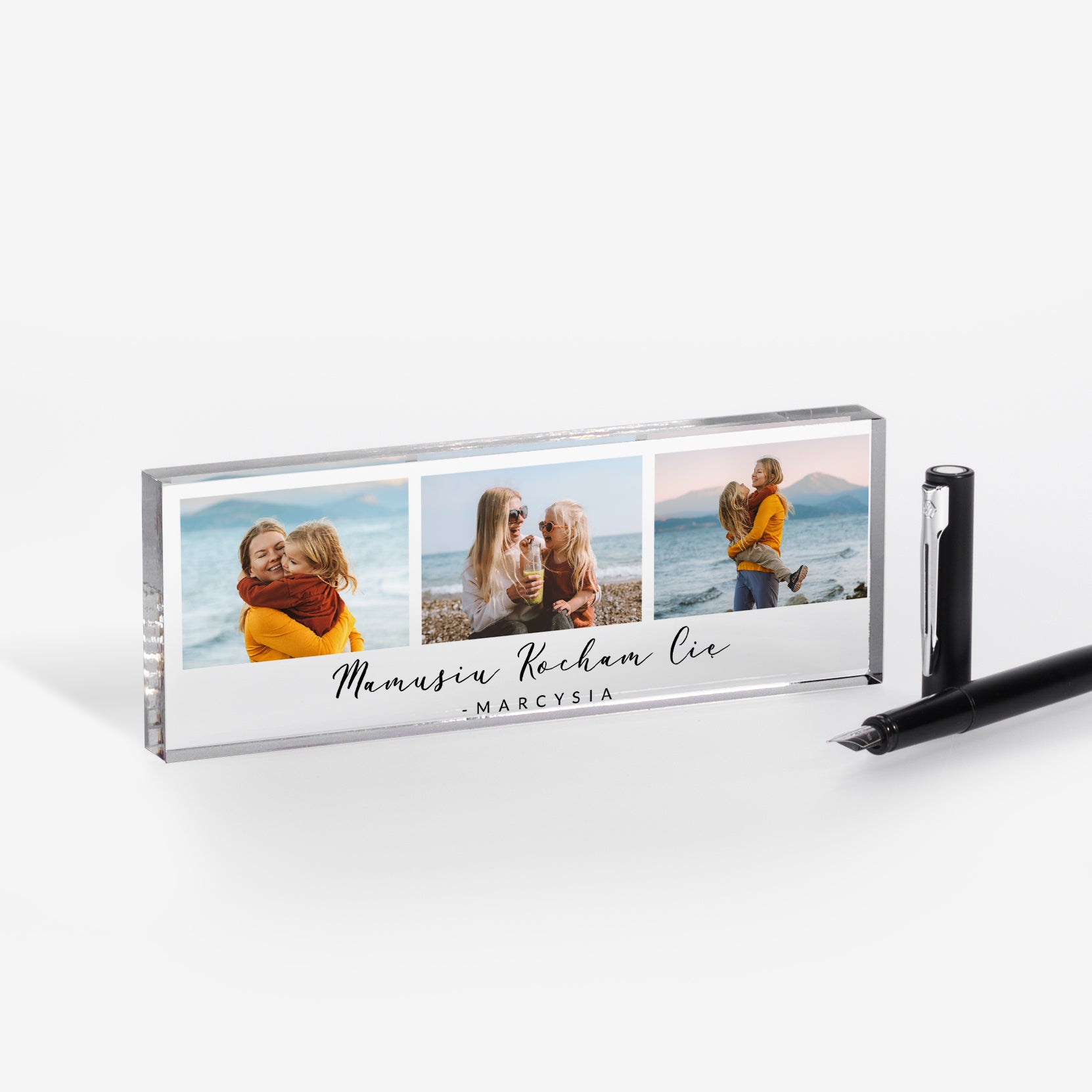 Tabliczka personalizowana ze zdjęciami dla mamy