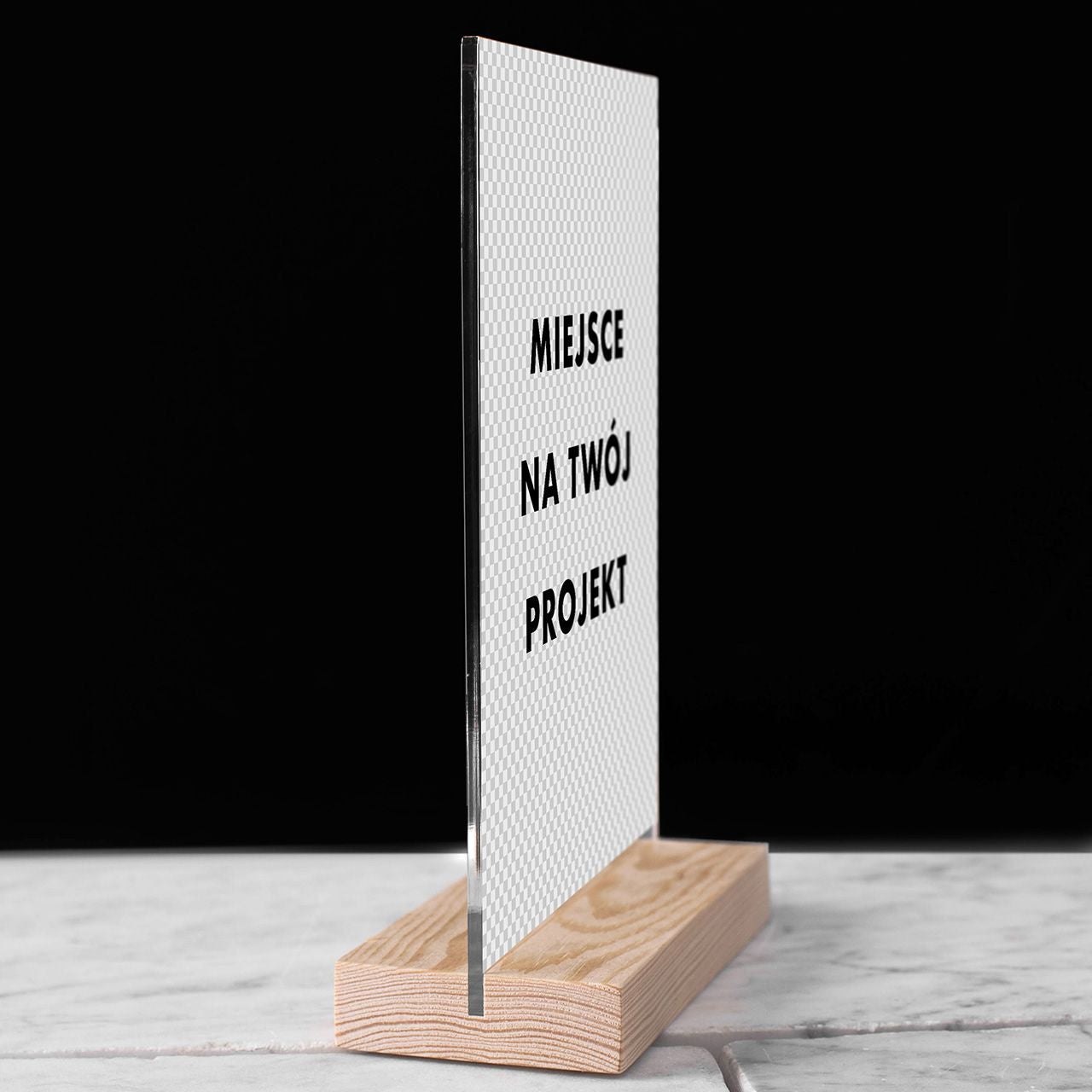 Statuetka z własnym projektem