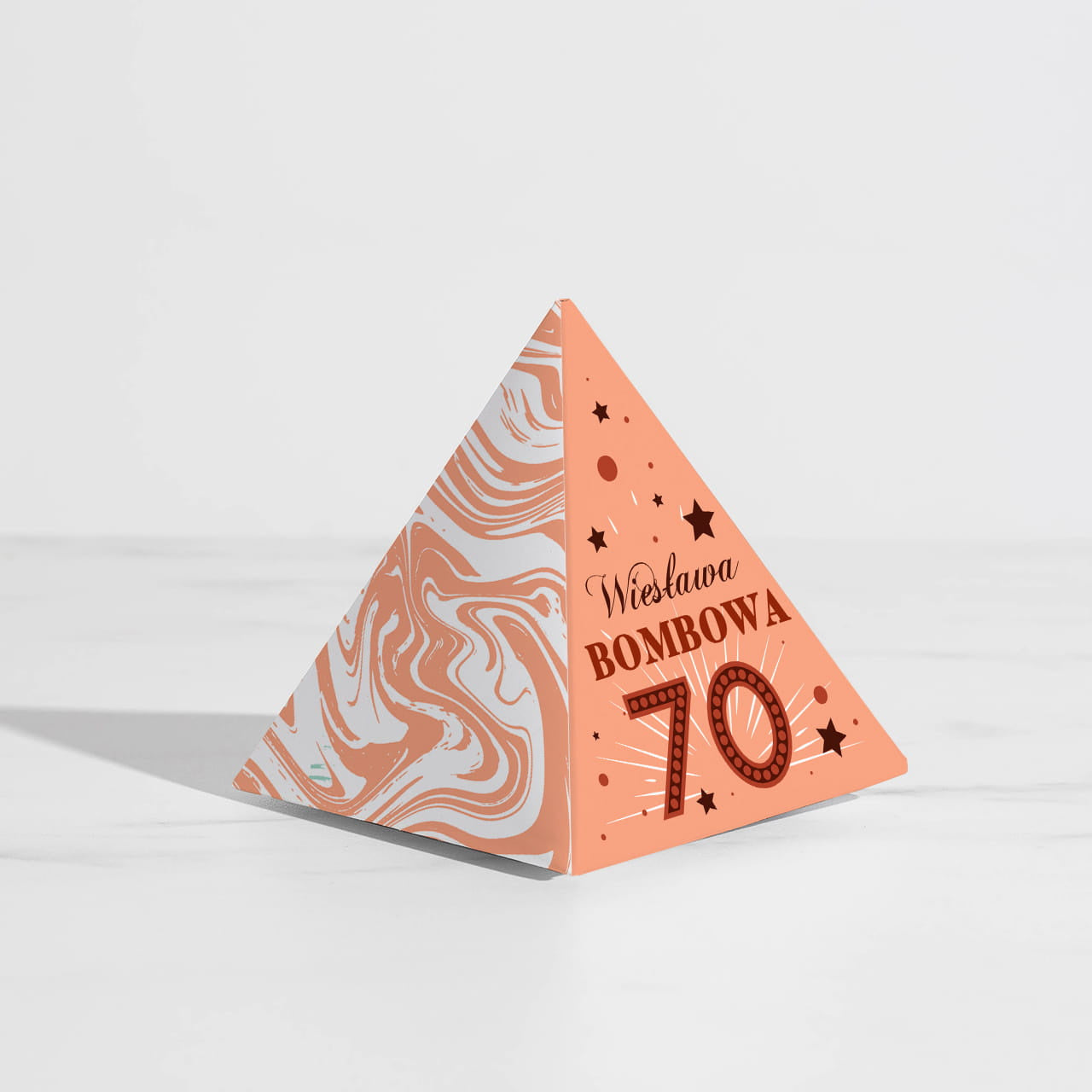 Kula do kąpieli z personalizacją - prezent dla babci na 70 urodziny prezent na 70 urodziny dla babci