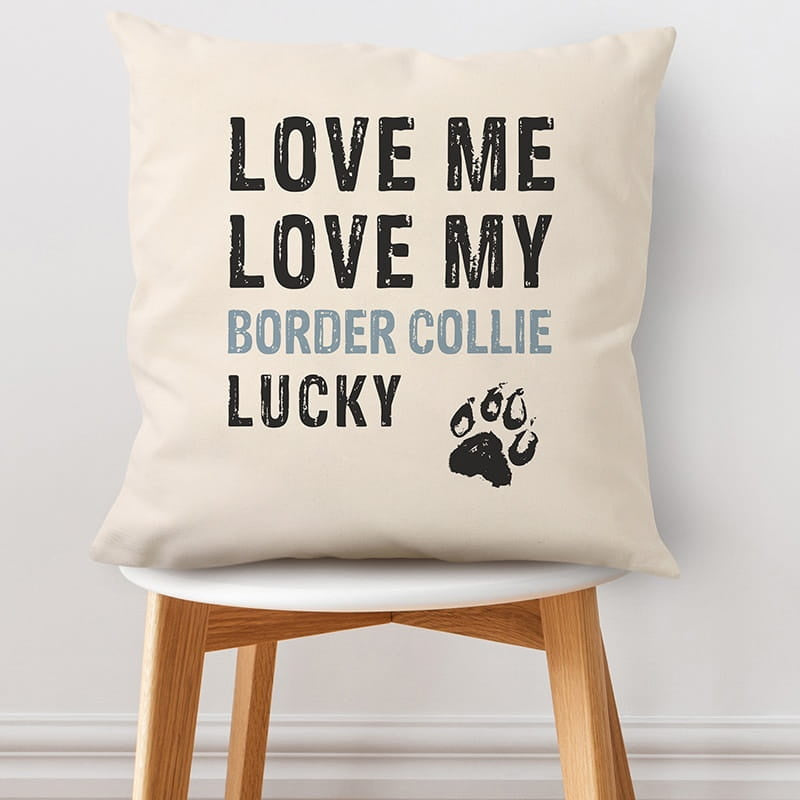 Poduszka dla psiary poduszka z nadrukiem personalizowana poduszka prezent dla psiary prezent dla miłośnika psów