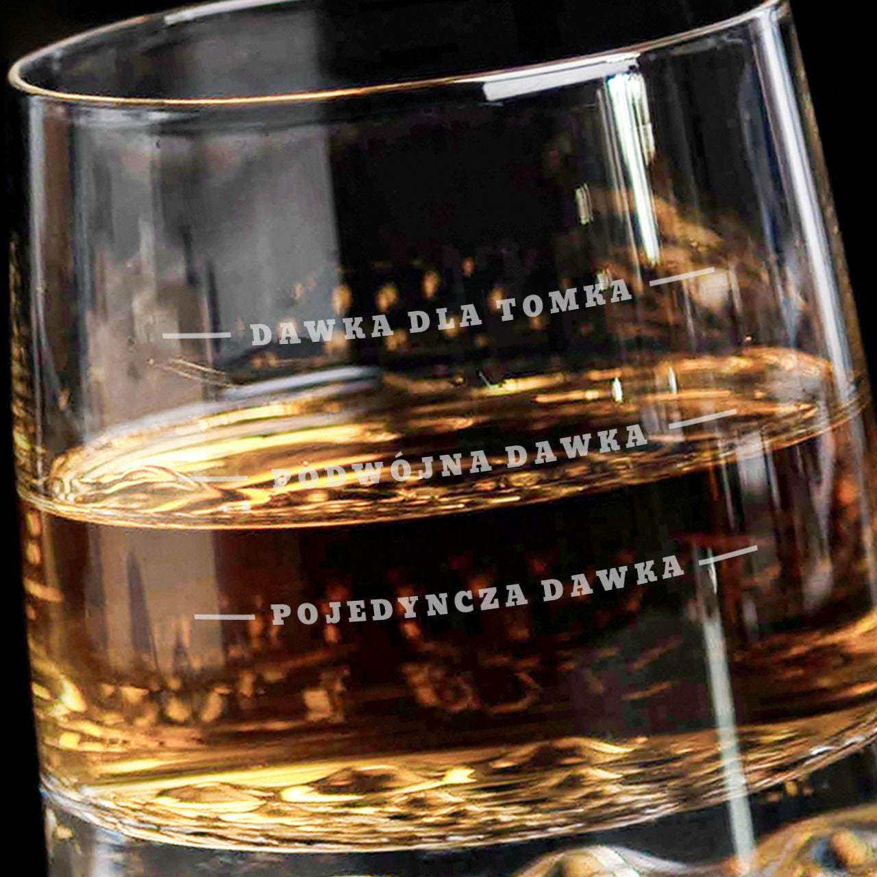 Personalizowana szklanka do whisky - śmieszny prezent dla niego