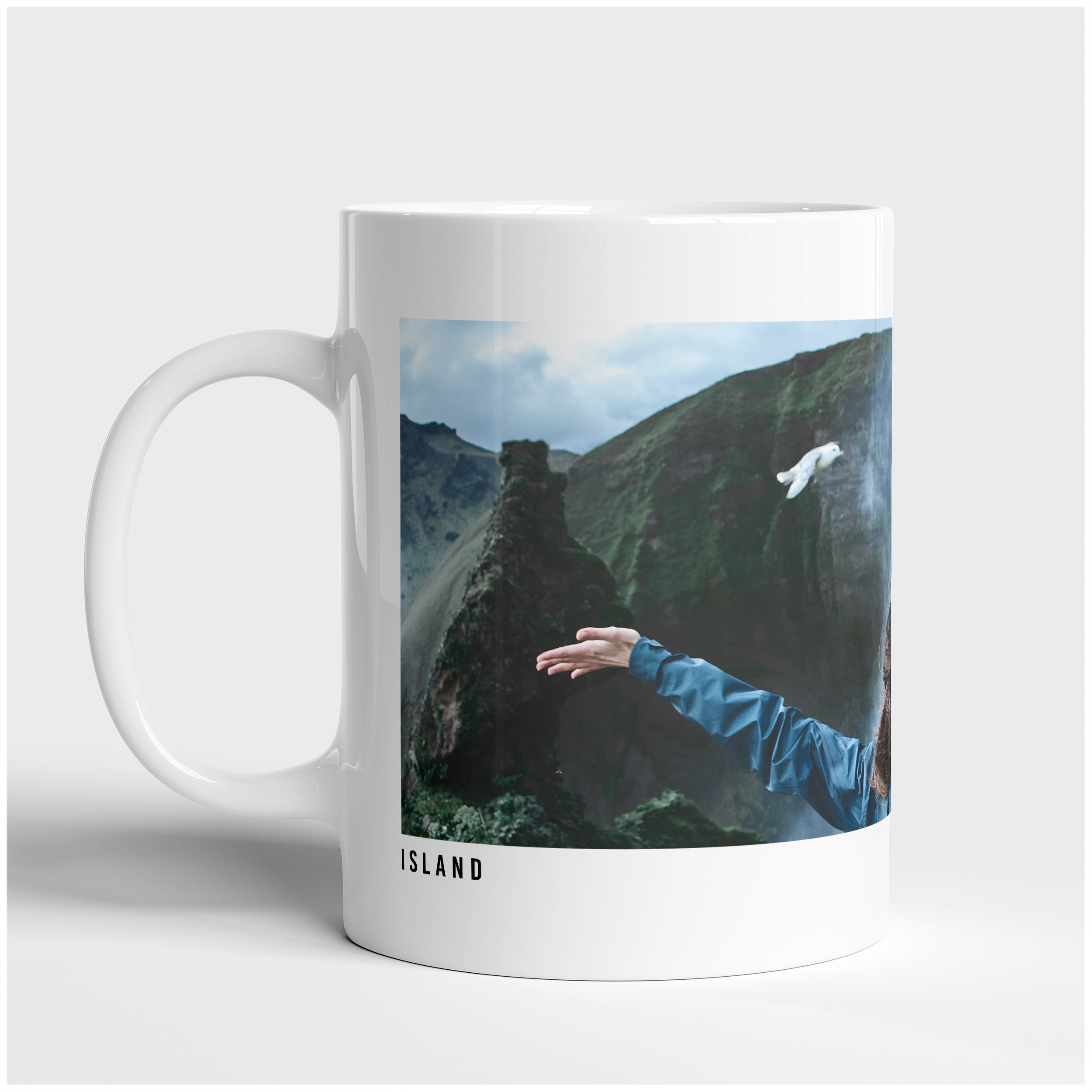 Bedruckte Tasse ANDENKEN Geschenk mit Foto