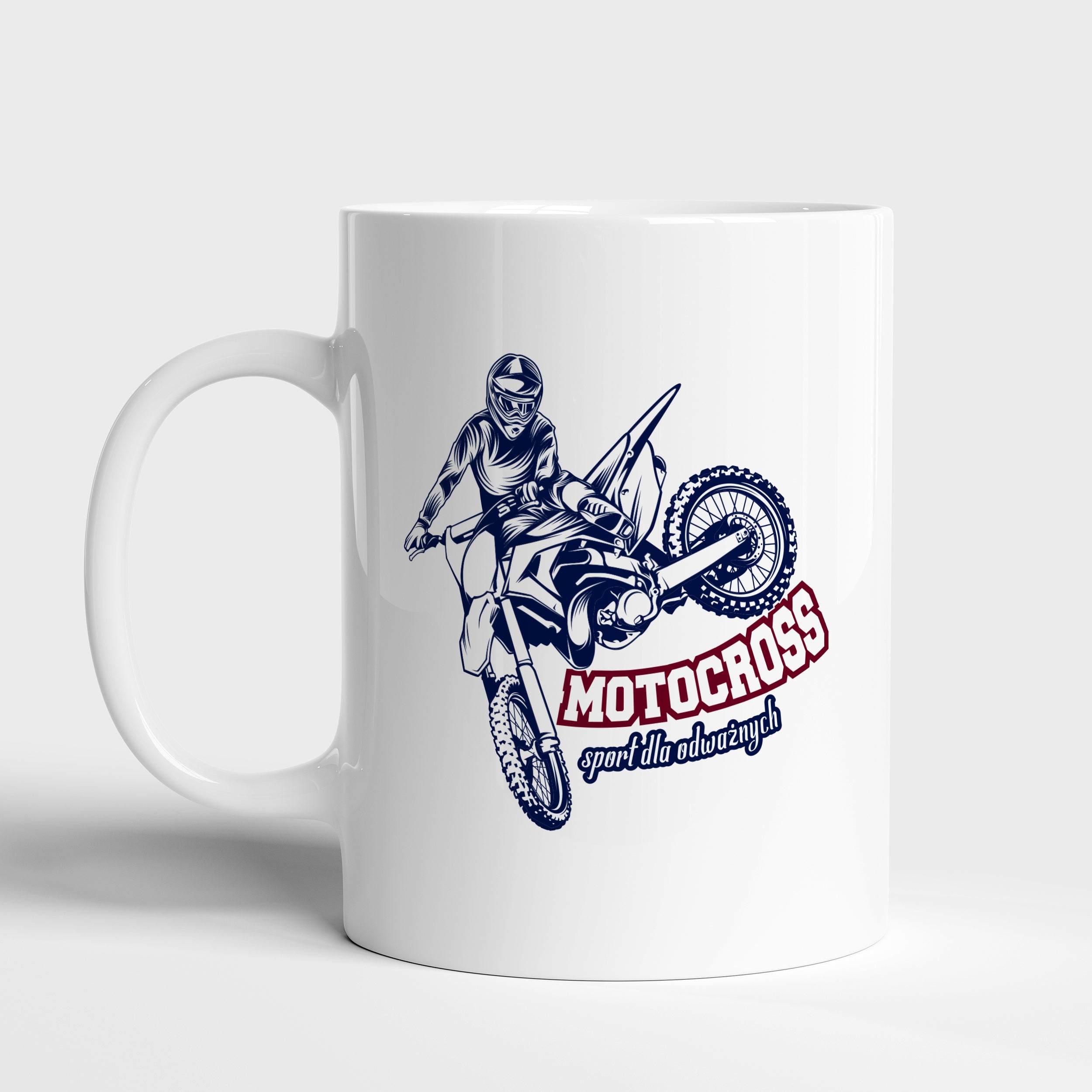 Personalizowany kubek - -prezent dla miłośnika motocrossu