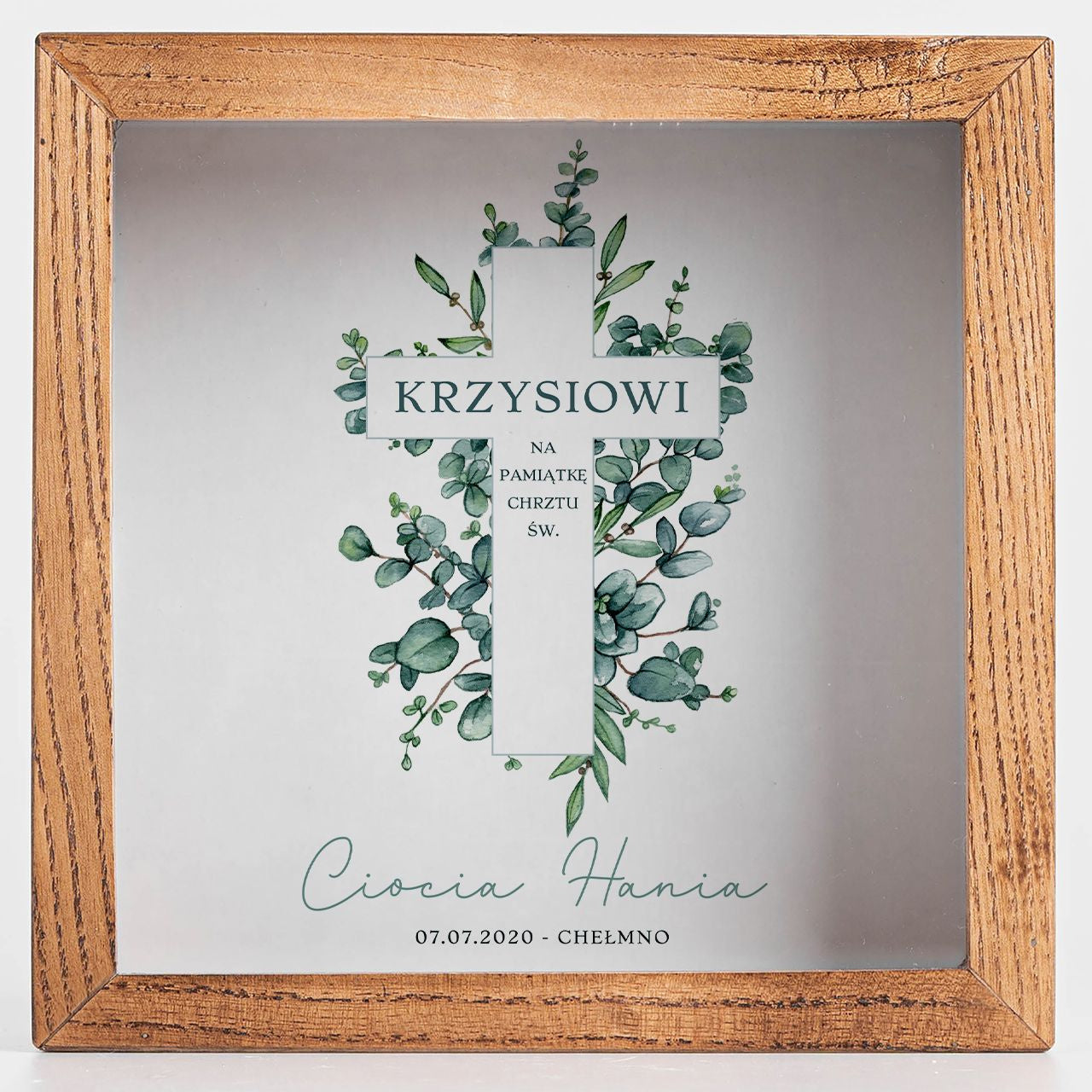 Skarbonka na chrzciny skarbonka na chrzest pamiątka chrztu świętego prezent na chrzciny