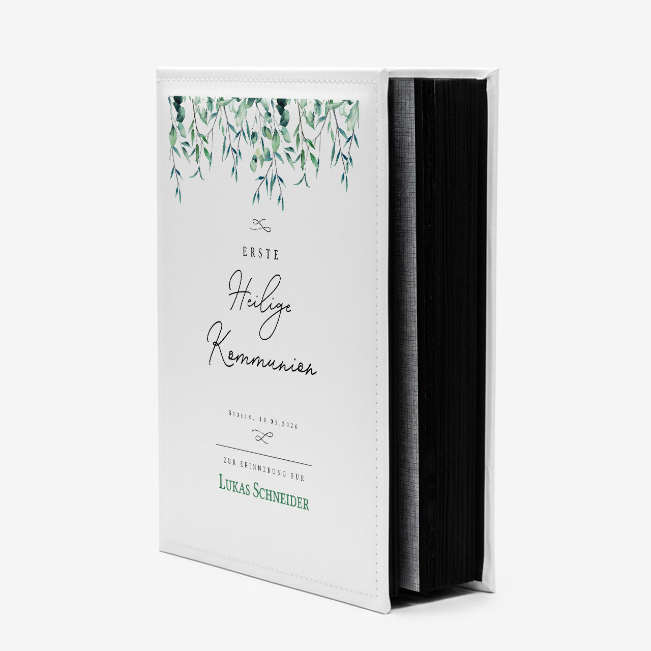 Personalisiertes Album als Geschenk zur Kommunion