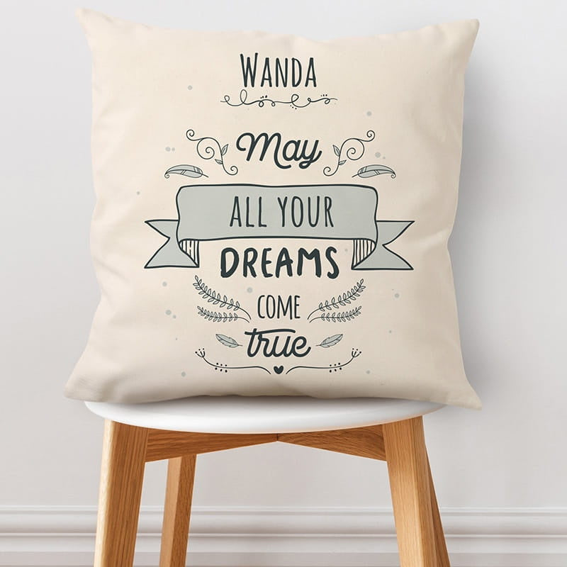 Personalizowana poduszka na imieniny prezent na imieniny poduszka personalizowana prezent imieninowy