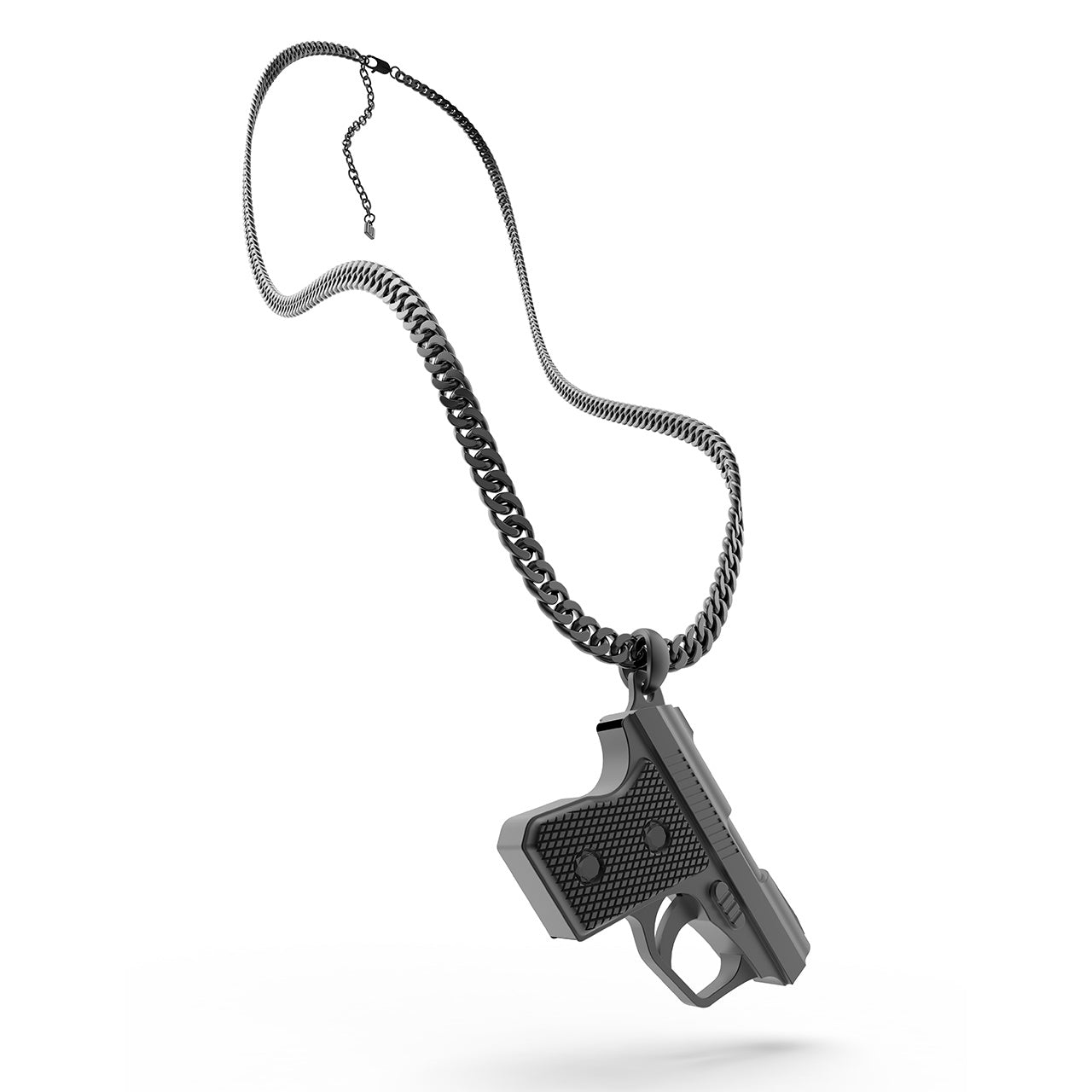 Naszyjnik z pistoletem