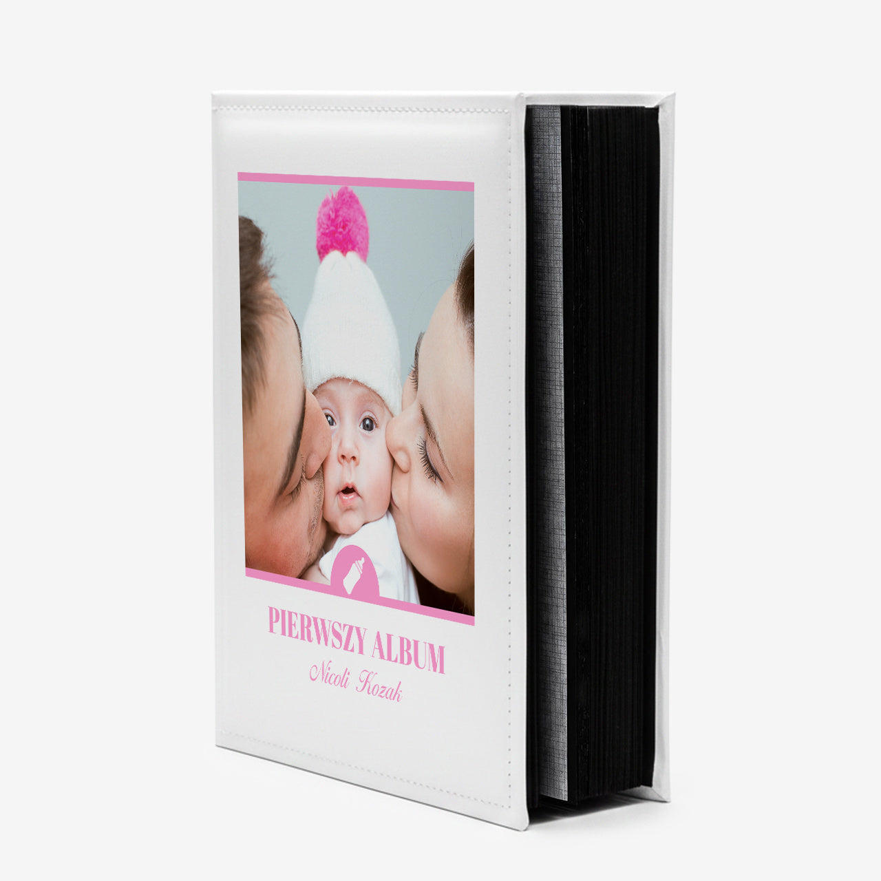 Album fotograficzny - prezent na narodziny dziewczynki album dla dziewczynki prezent dla młodych rodziców