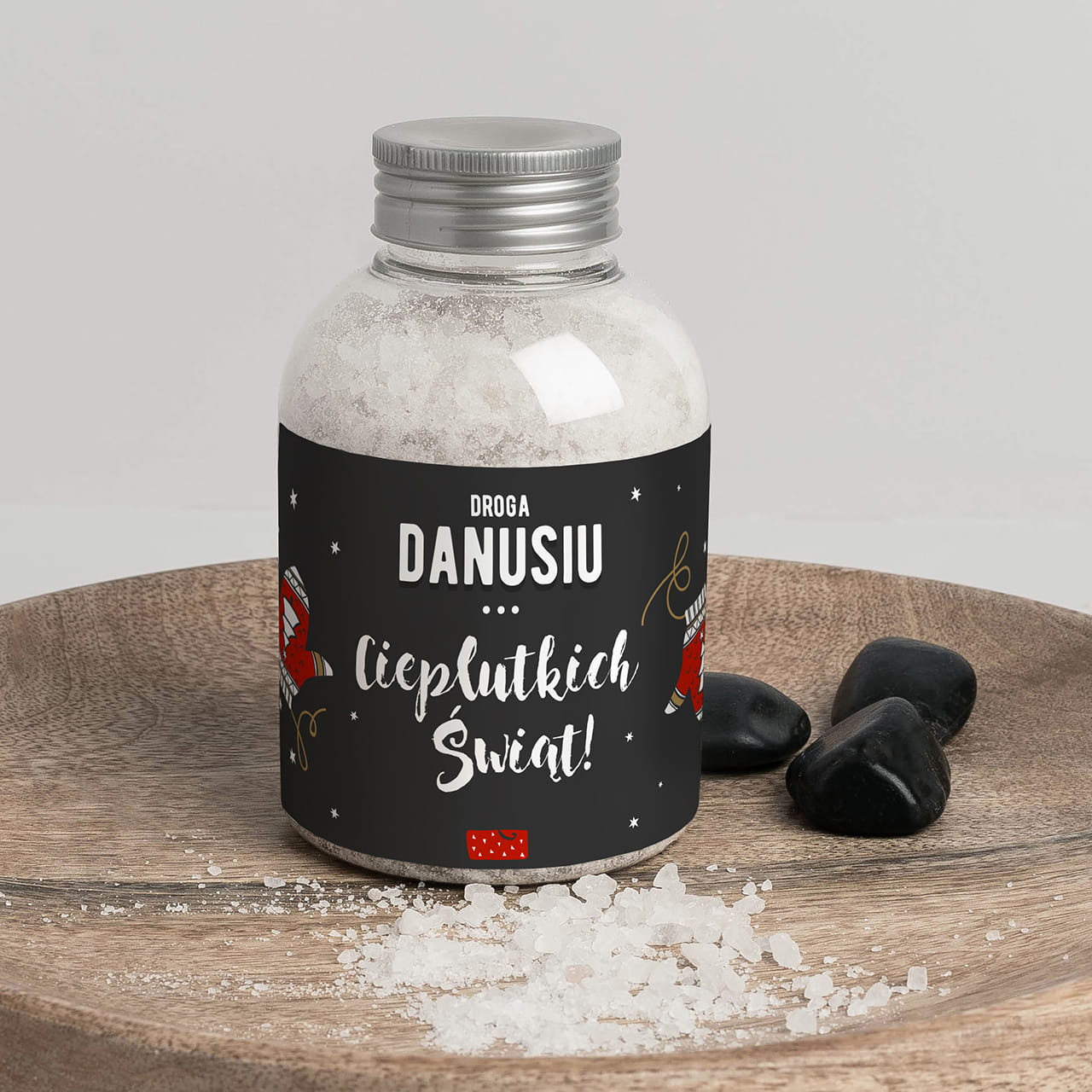 Sól do kąpieli - Cieplutkie Święta - prezent na święta dla koleżanki prezent dla koleżanki na święta sól kąpielowa