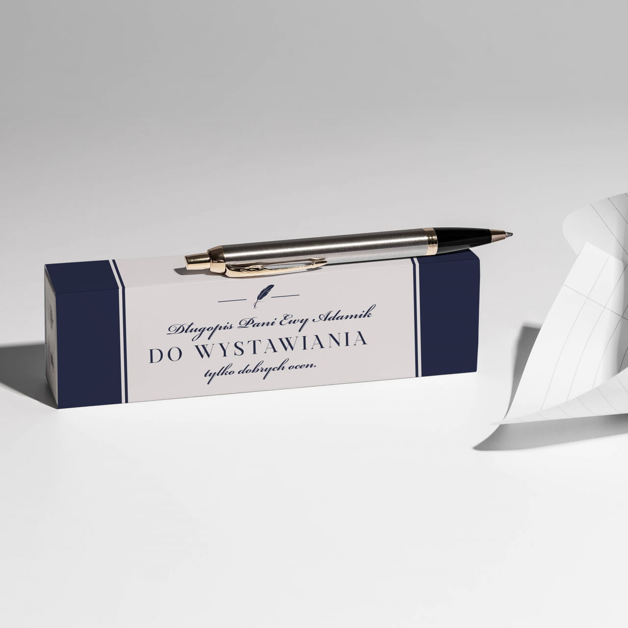 Długopis parker dla nauczyciela - personalizowany prezent dla nauczyciela
