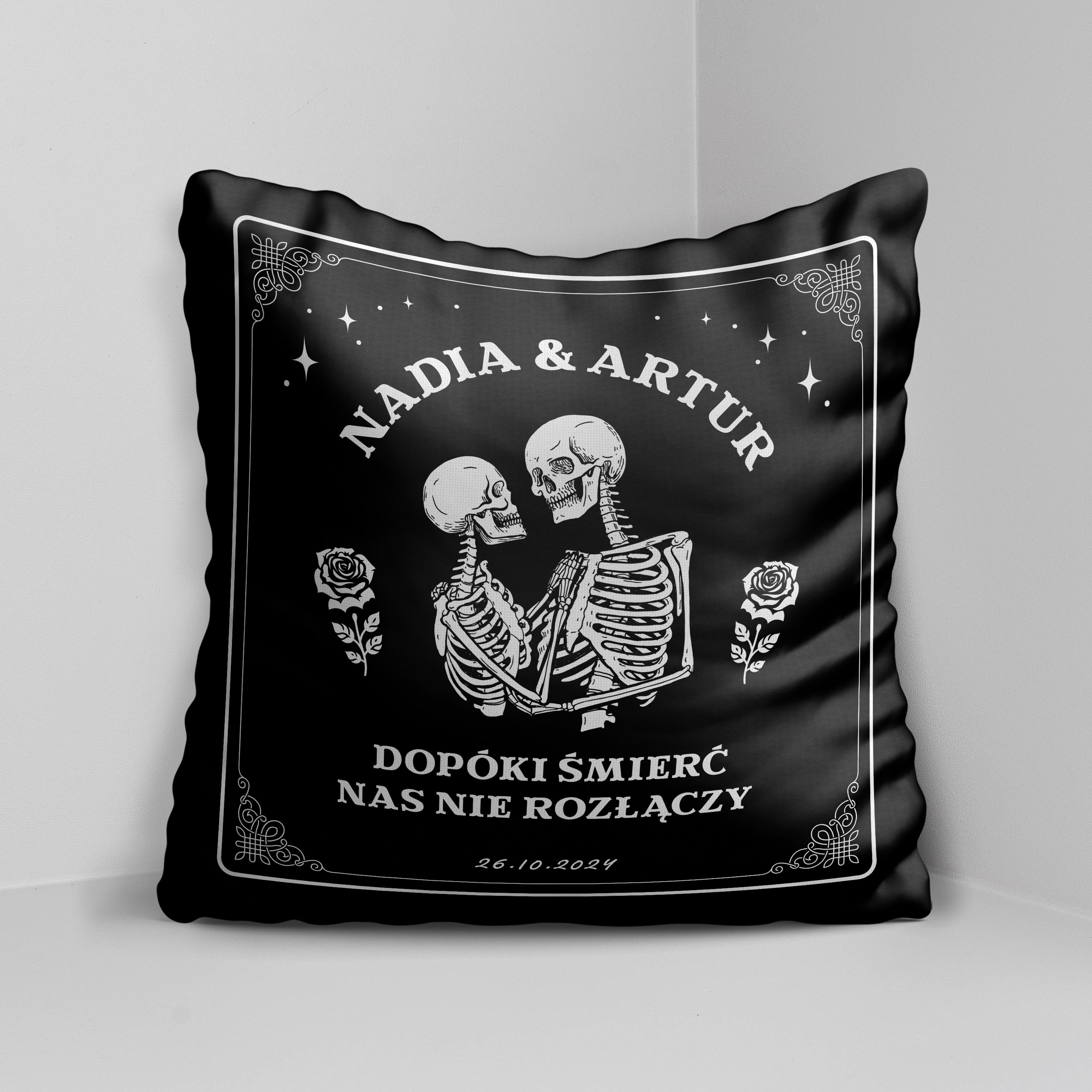 Zabawna poduszka na rocznicę - prezent na rocznicę