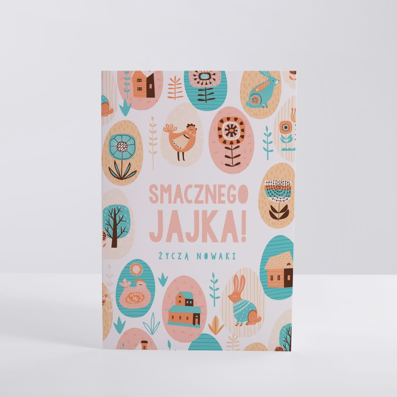 Kartka wielkanocna z dedykacją - Smacznego Jajka