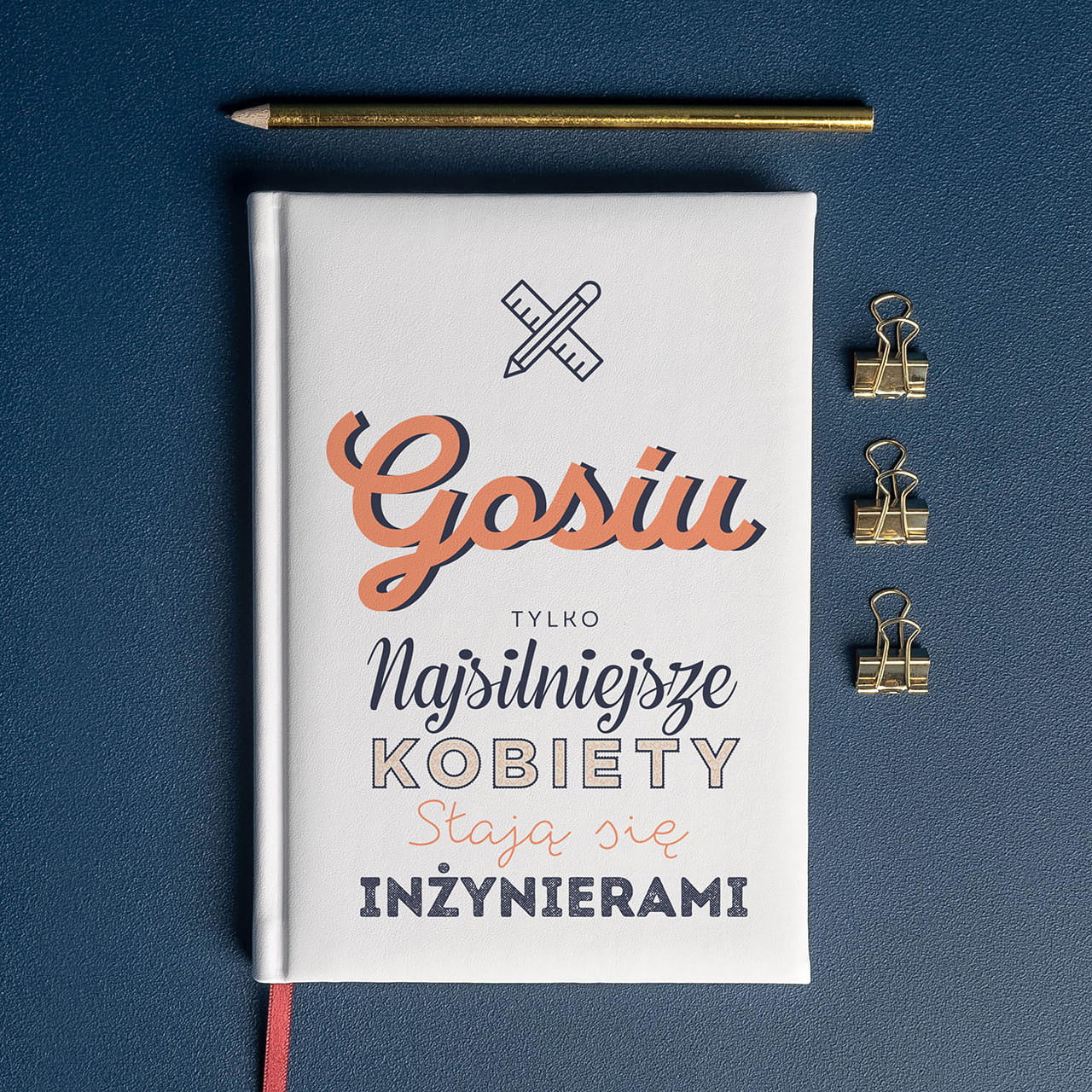 Kalendarz całoroczny z imieniem - prezent dla inżyniera