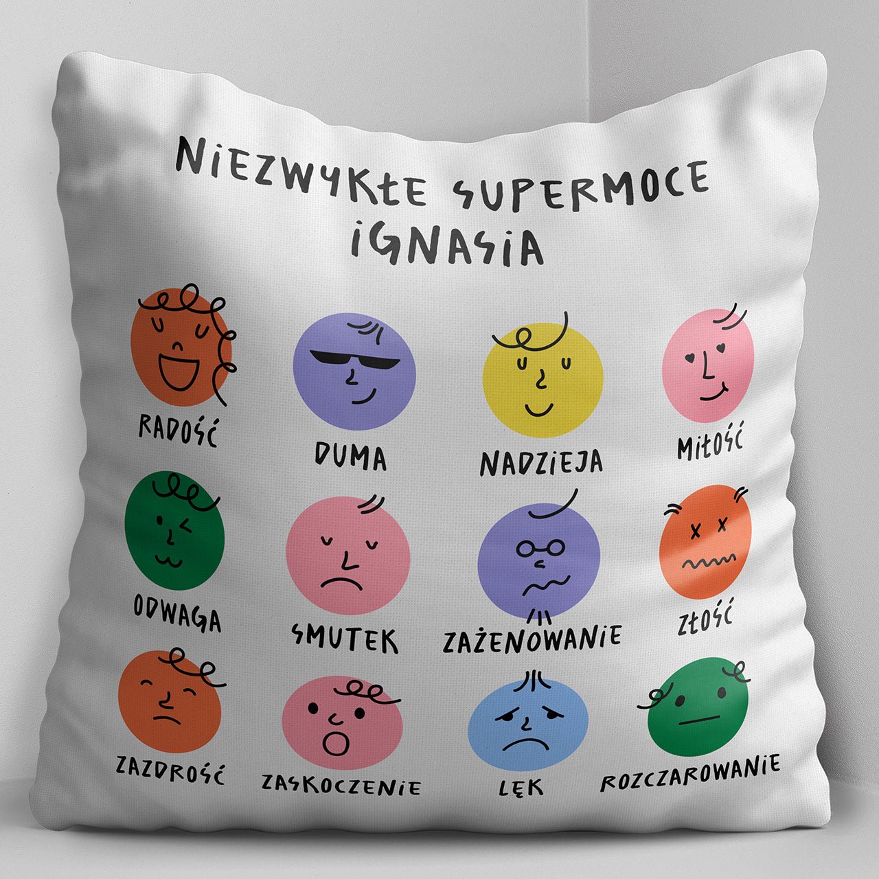 Personalizowana poduszka - prezent dla przedszkolaka 