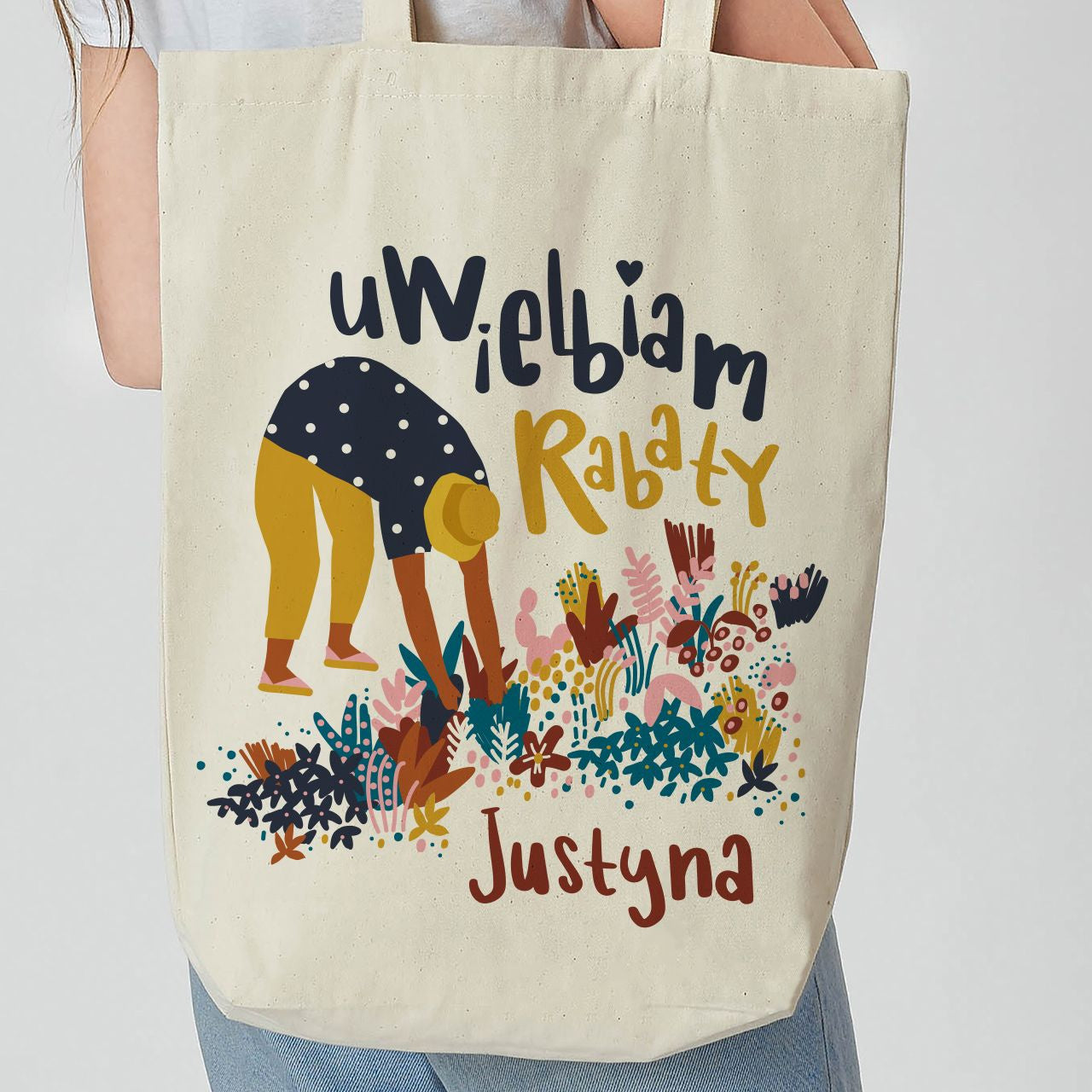 Torba personalizowana dla ogrodniczki