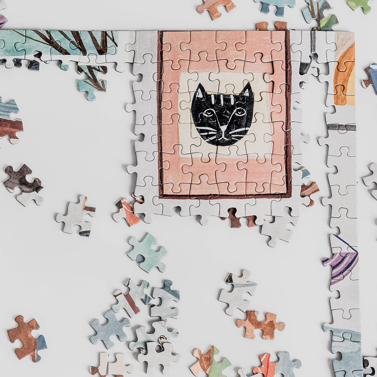 Puzzle dla kociary 500 elementów