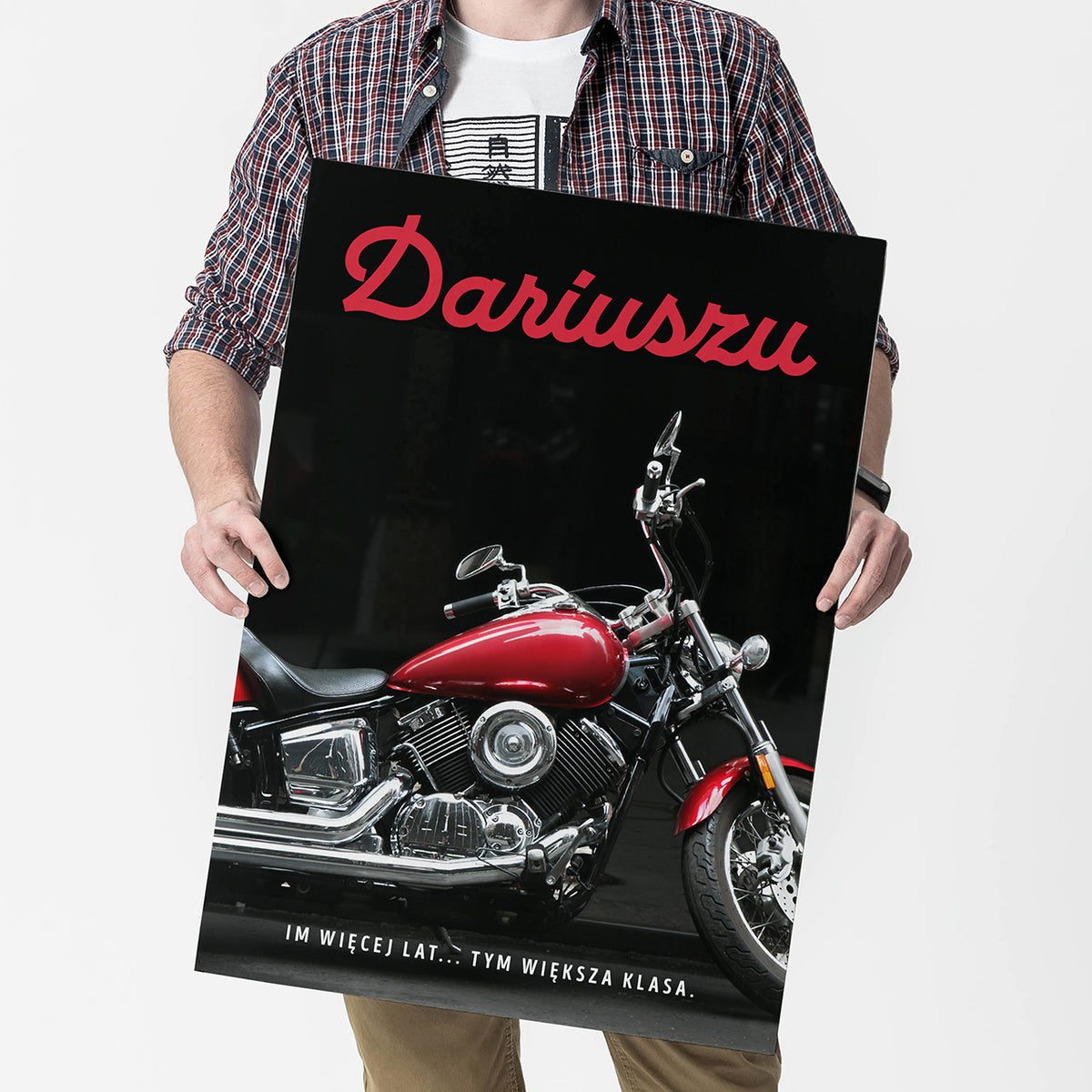 Kartka dla motocyklisty prezent dla motocyklisty na urodziny kartka urodzinowa motocykl