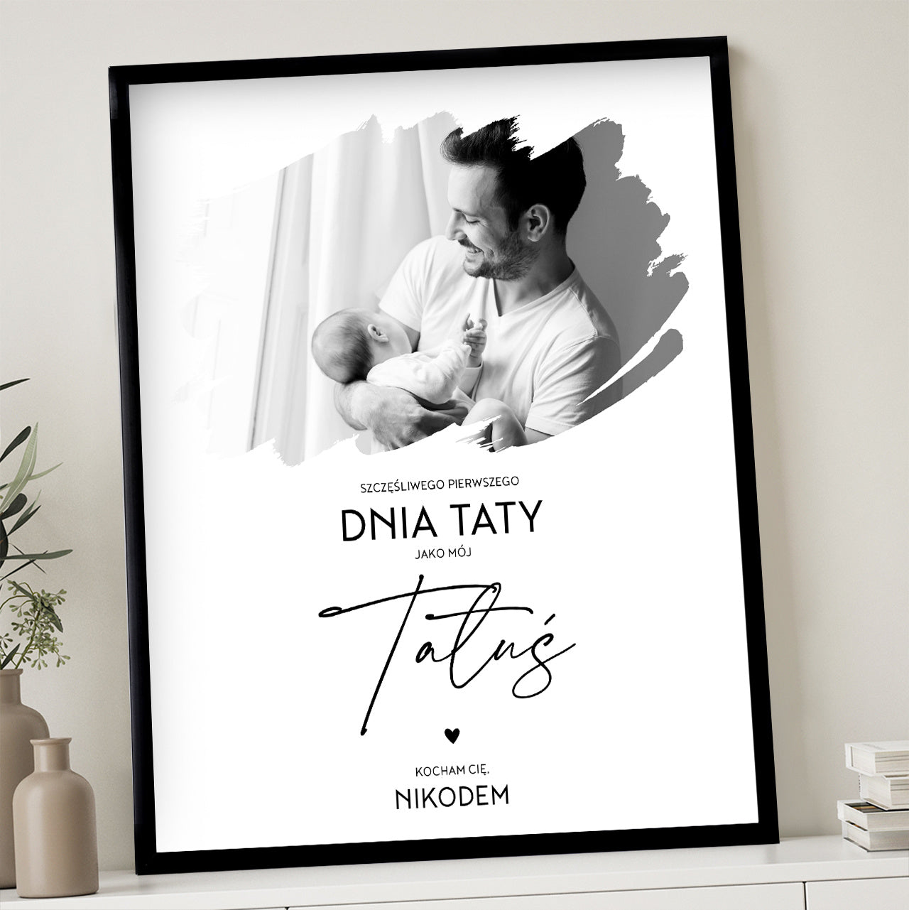 Plakat dla młodego taty