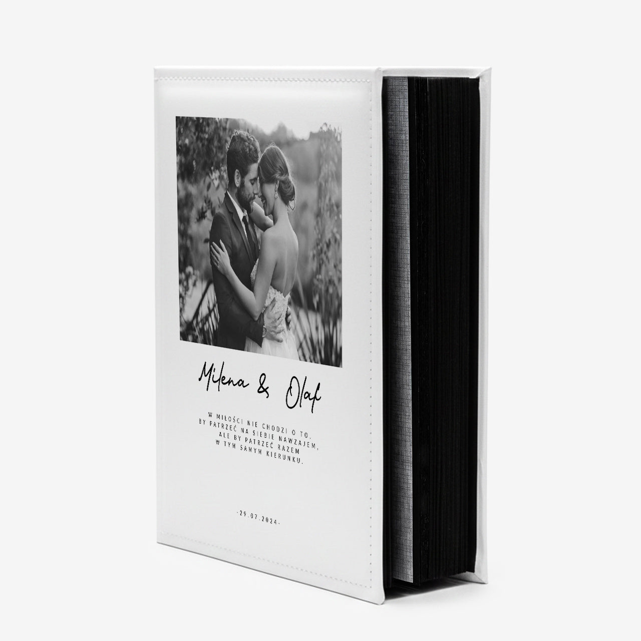 Album na zdjęcia wklejane - prezent ślubny