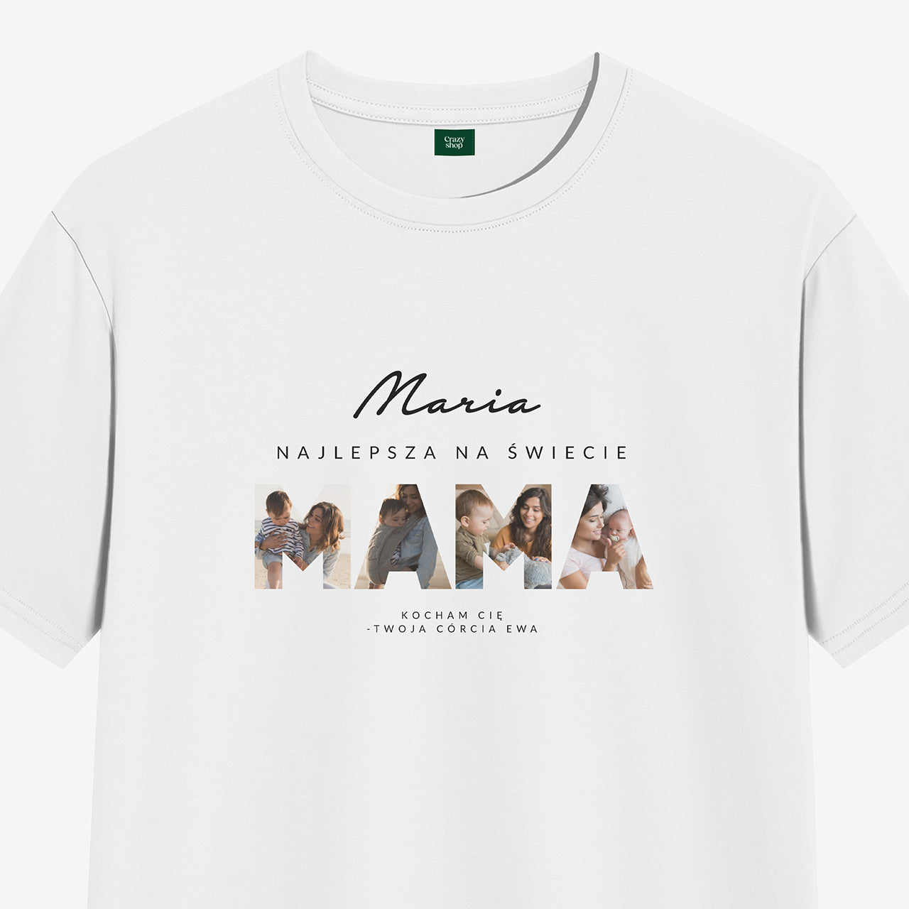 Koszulka na DZIEŃ MAMY personalizowana - M koszulka dla mamy prezent dla mamy prezent na dzień mamy