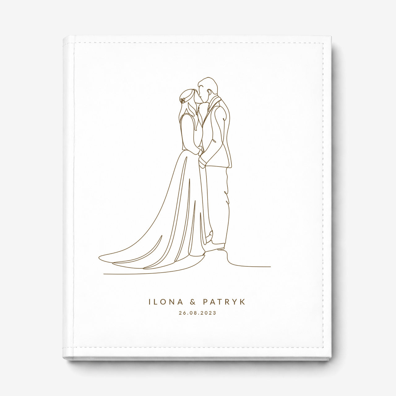 Personalizowany album fotograficzny - prezent dla pary na ślub