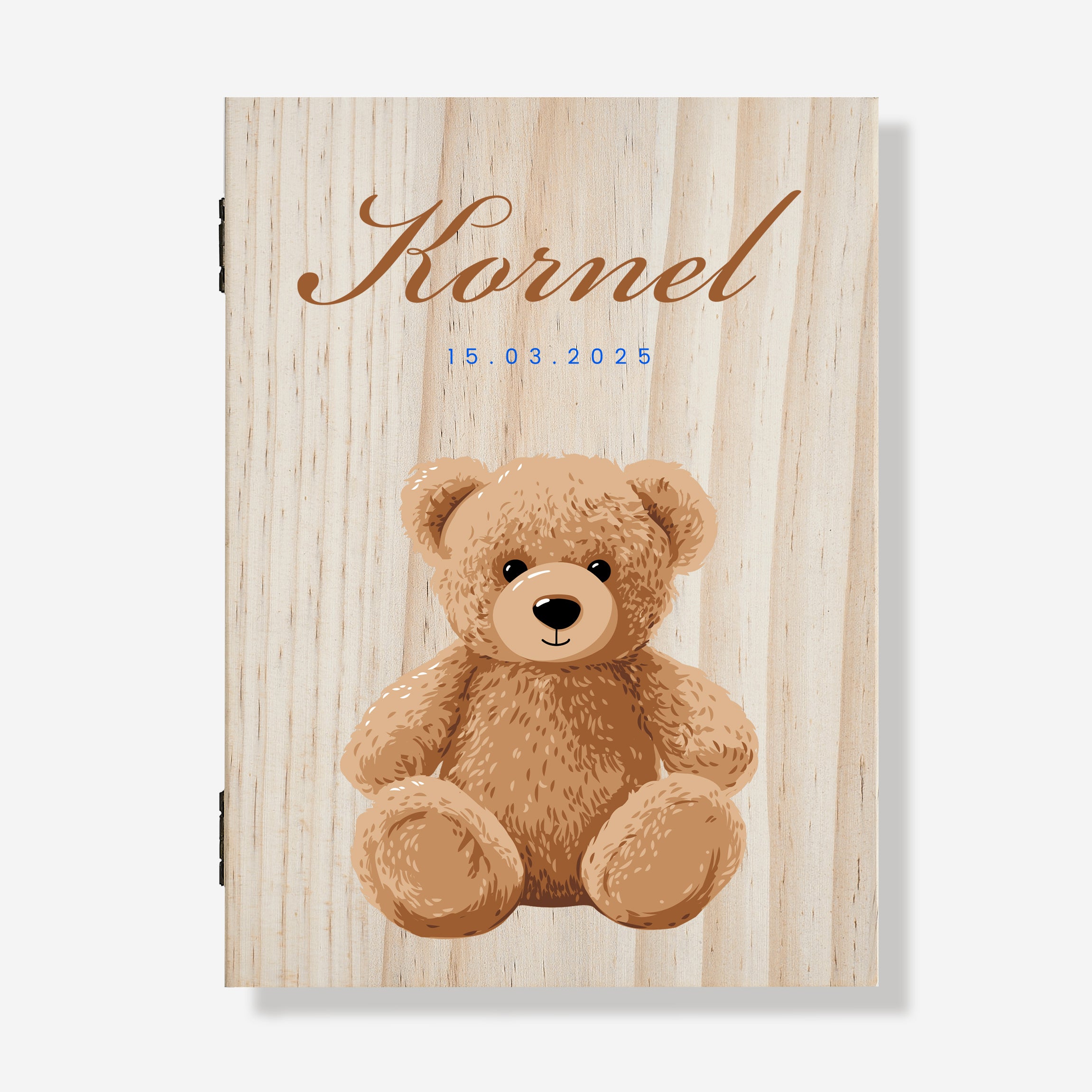 Sztućce dla dziecka - miś prezent dla dziecka personalizowane sztućce sztućce dla niemowlaka