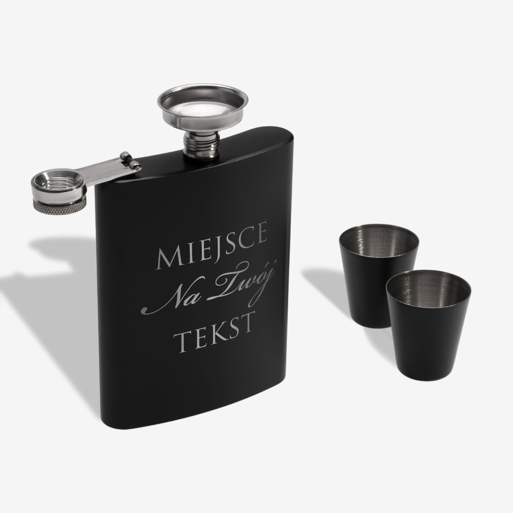 Personalizowana piersiówka - Twój Tekst