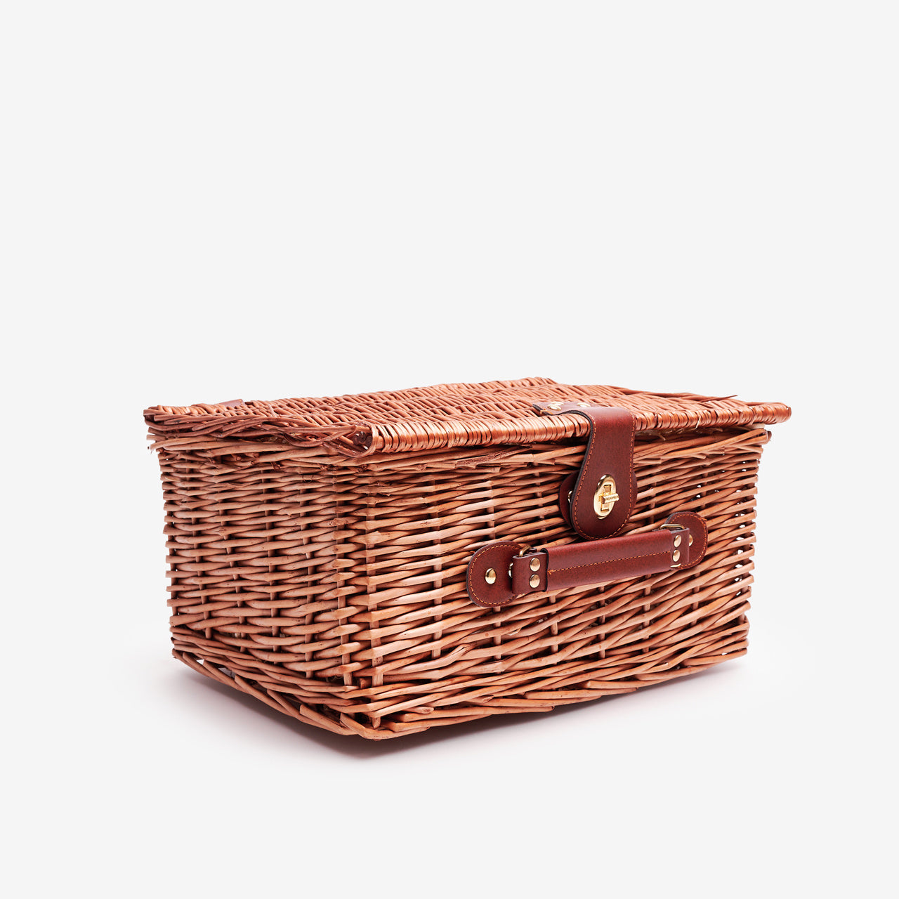 Wiklinowy kosz prezentowy piknikowy