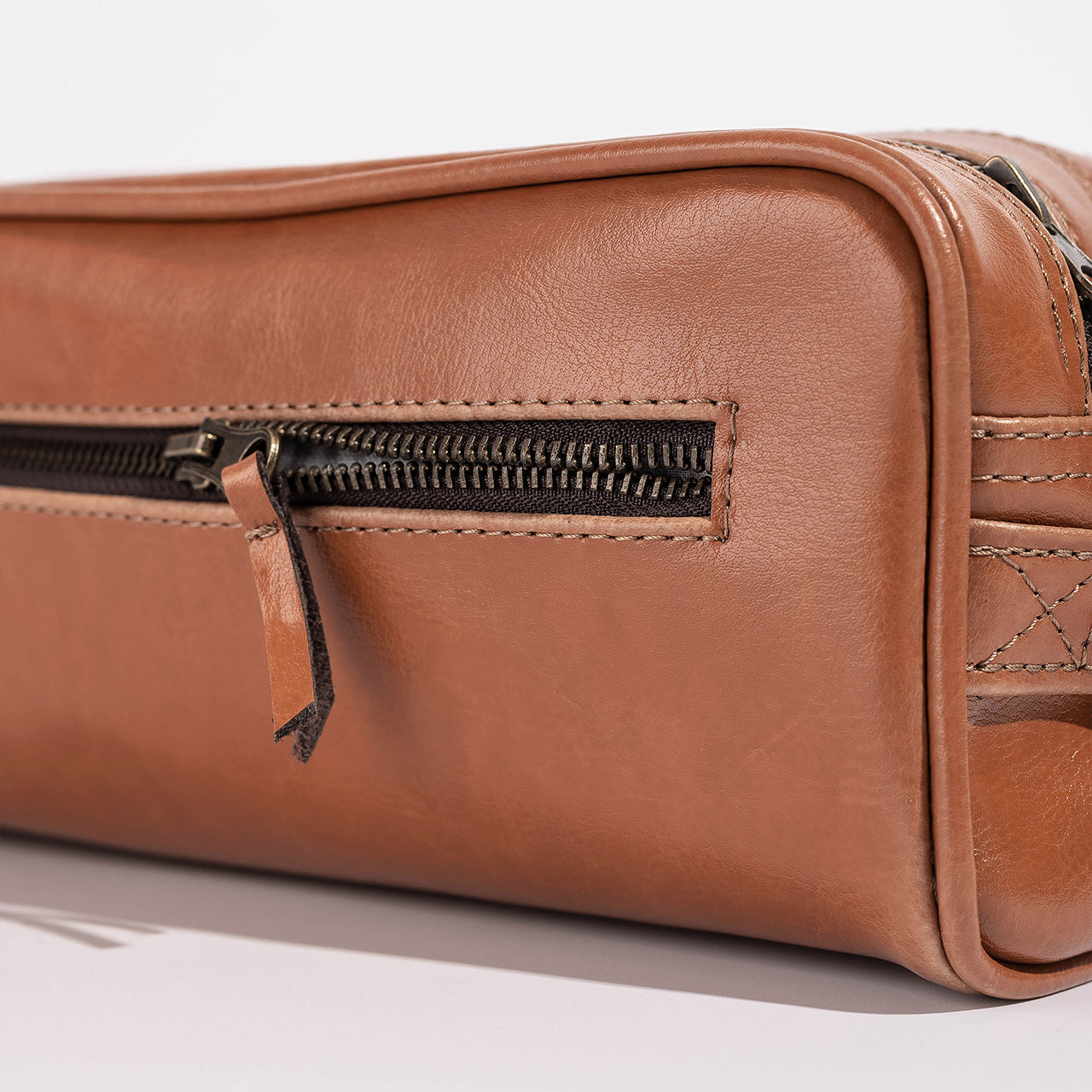 Męska kosmetyczka skórzana - Twój Tekst wyjątkowy prezent dla niego dla mężczyzny