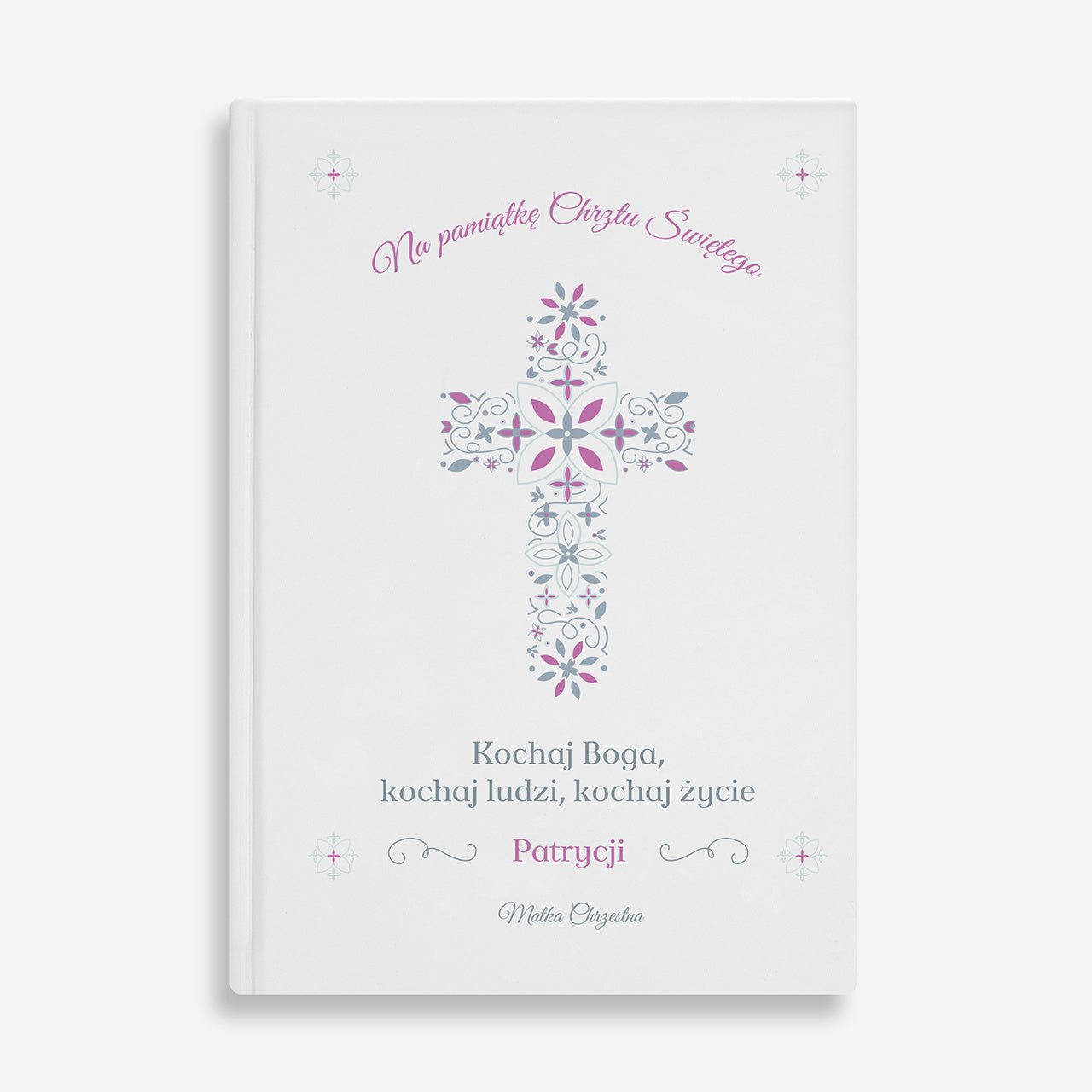 Biblia dla dziewczynki na pamiątkę Chrztu Świętego biblia na Chrzest prezent na Chrzest dla dziewczynki