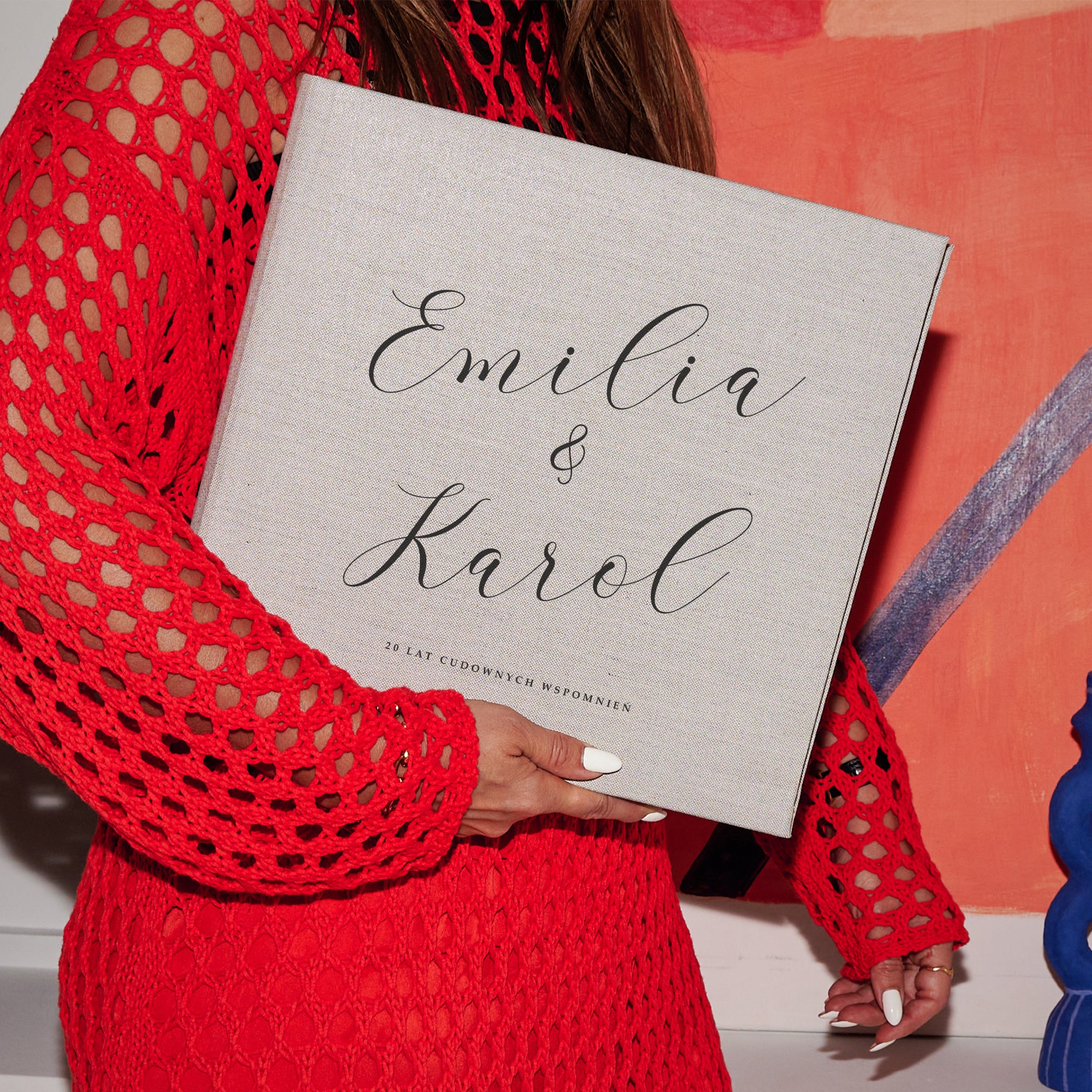 Duży album do zdjęć z okazji Rocznicy Ślubu prezent na rocznicę ślubu prezent z okazji rocznicy ślubu